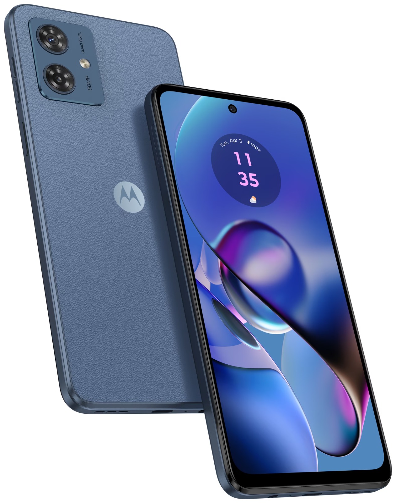 Foto 2 pulgar | Moto G54 Dual Sim 256 Gb Azul Índigo 8 Gb Ram
