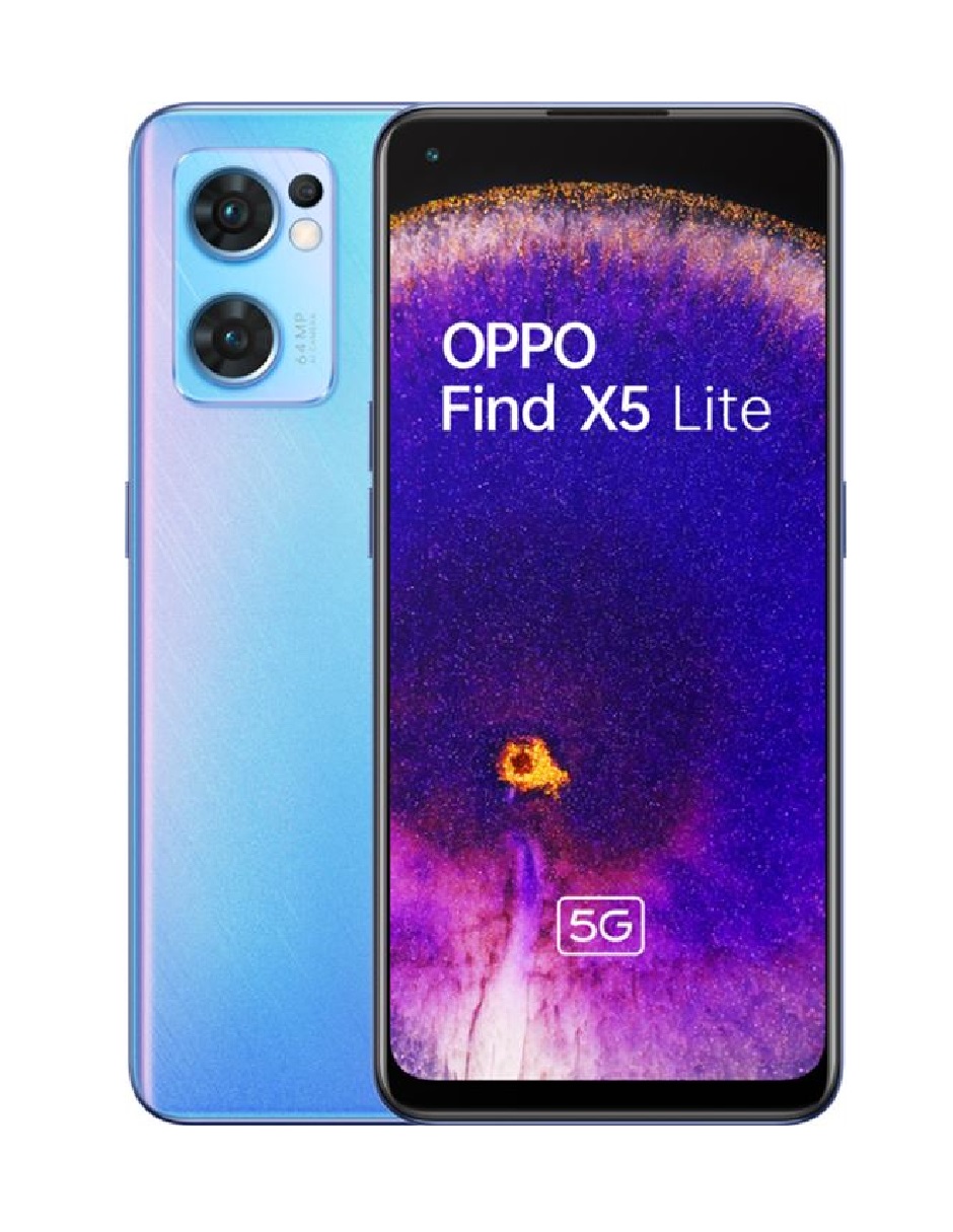 Foto 2 pulgar | Celular Oppo Desbloqueado Find X5 Lite 5g 256 Gb 8 Gb Azul
