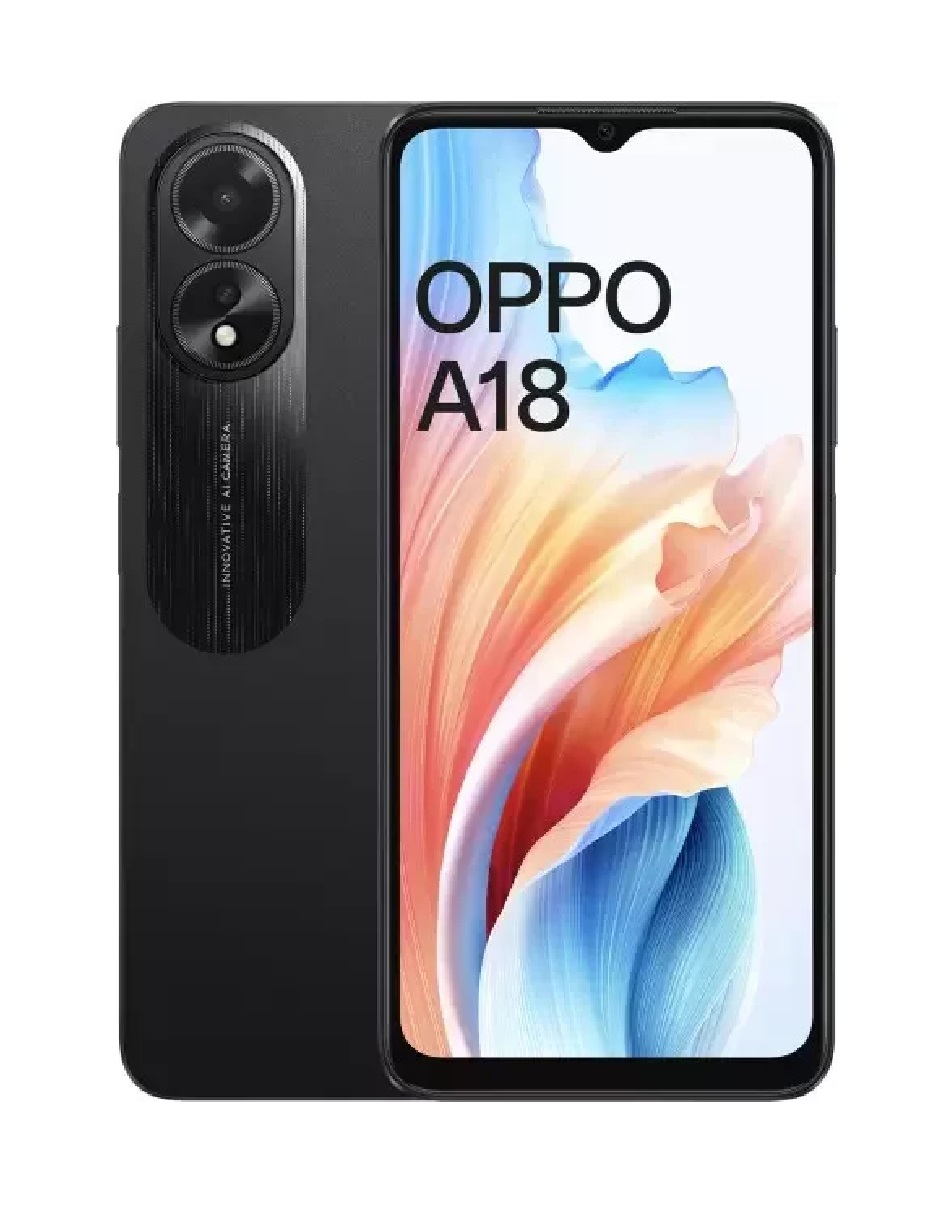 Foto 1 | Smartphone Oppo Desbloqueado A18 128 Gb 4 Gb Dual Sim Negro