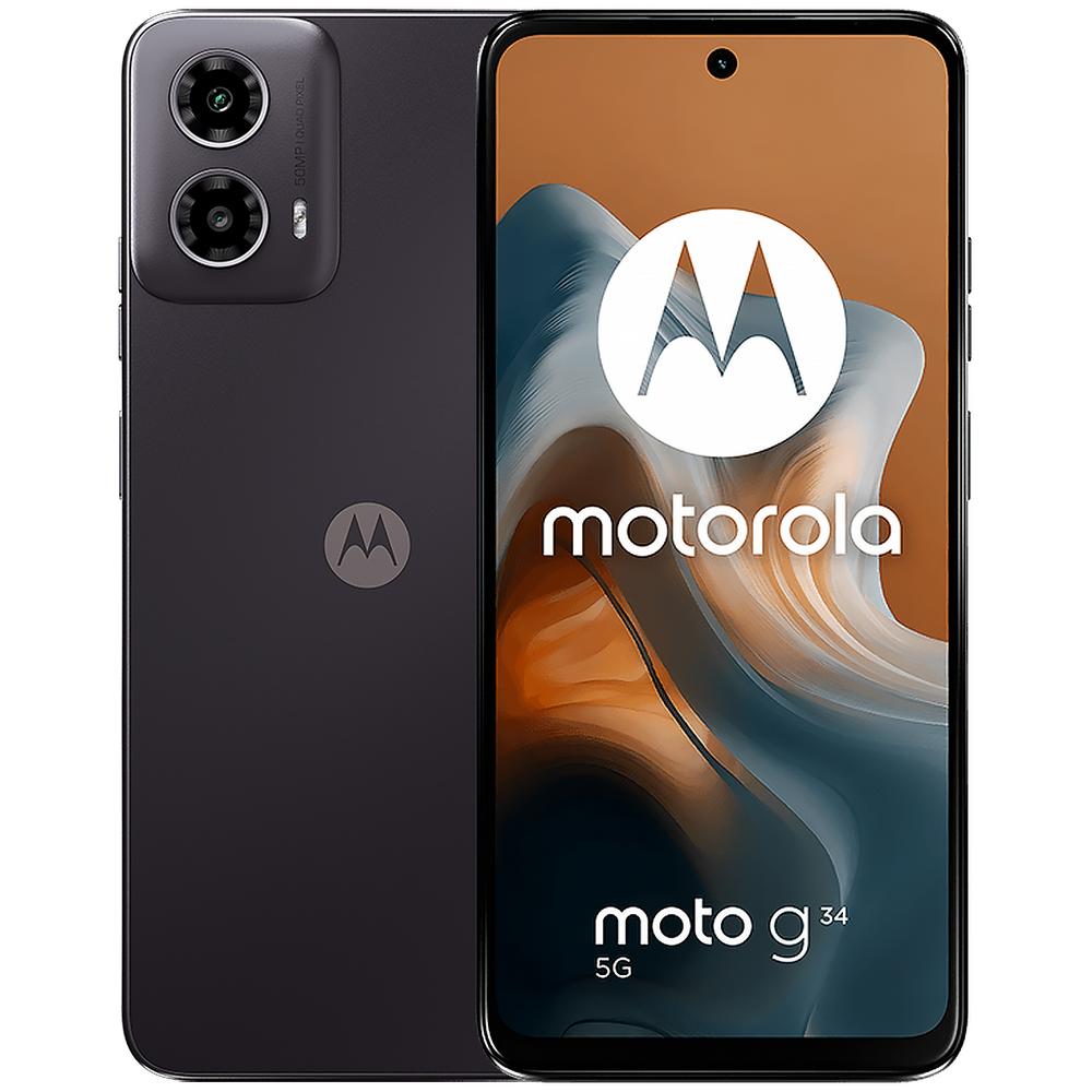 Celular Motorola Moto G34 5g 4gb 64gb 6.5'' Hd+ 120 Hz 50 Mp Negro Internacional $3,299