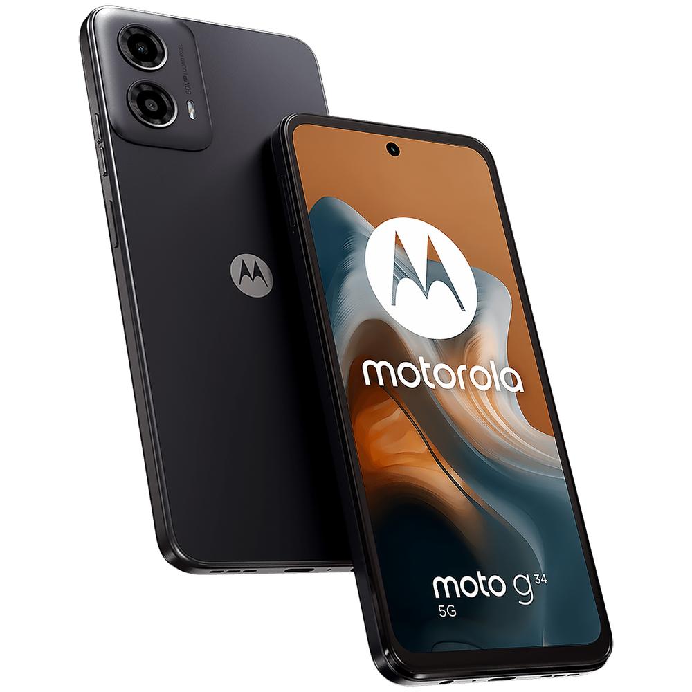 Foto 6 | Celular Motorola Moto G34 5g 4gb 64gb 6.5'' Hd+ 120 Hz 50 Mp Negro Internacional