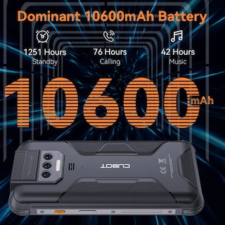 Foto 4 | Celular Cubot Kingkong 8 Rugged Negro de 256 Gb Desbloqueado