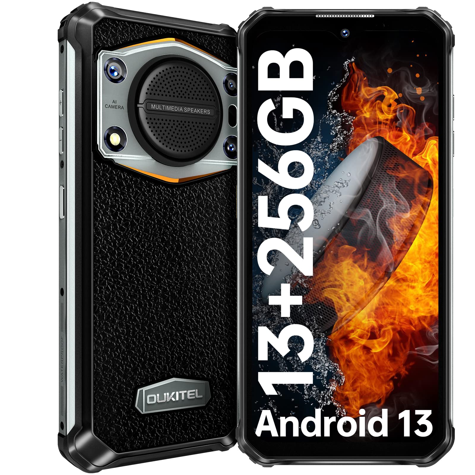 Foto 2 pulgar | Smartphone Oukitel WP22 Rugged Desbloqueado 13GB/256GB Android 13