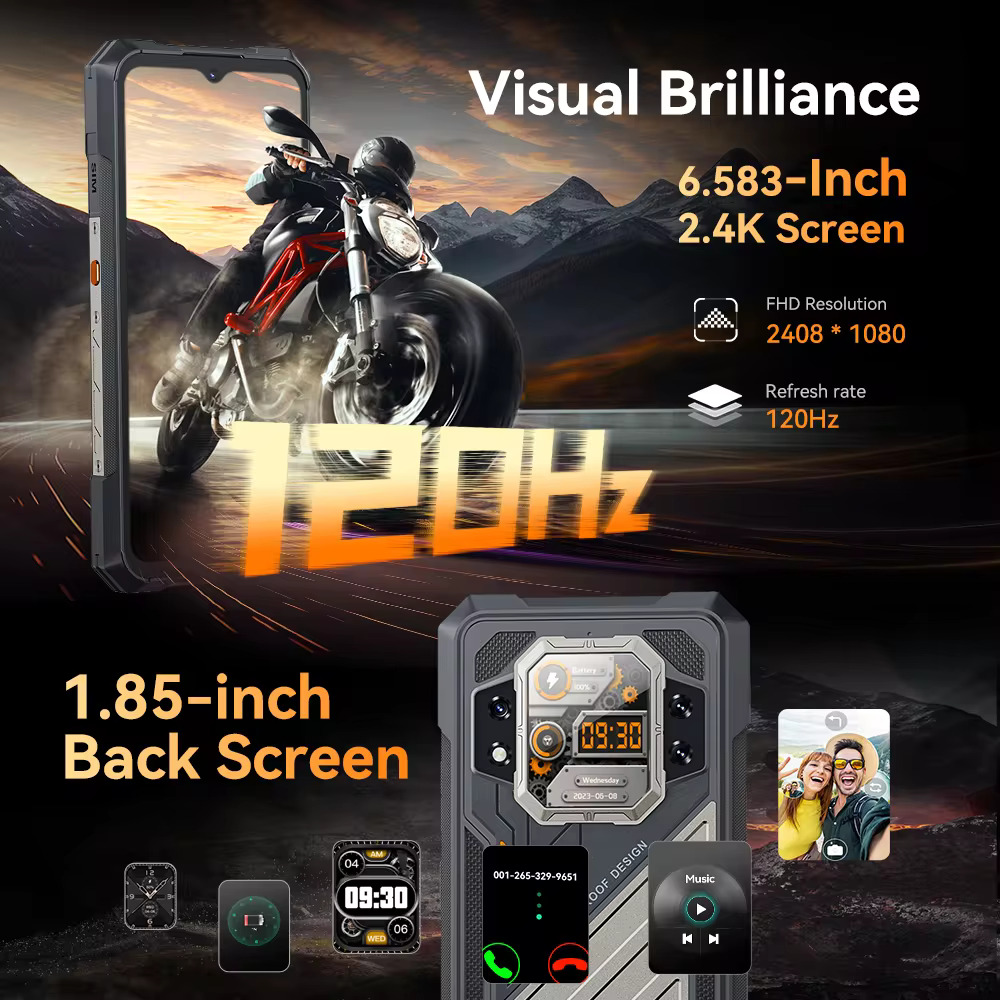 Foto 5 pulgar | Smartphone Cubot Kingkong X Rugged 5G 16 GB+512 GB 10,200 Mah