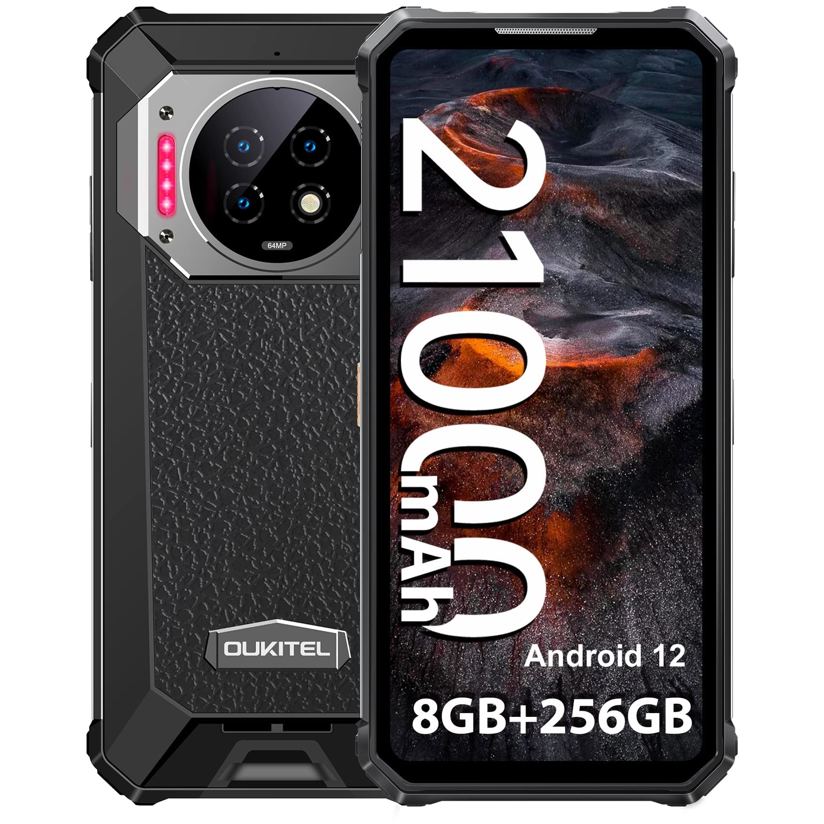 Foto 2 pulgar | Smartphone Oukitel Wp19 Rugged Desbloqueado 8gb 256gb Android 12