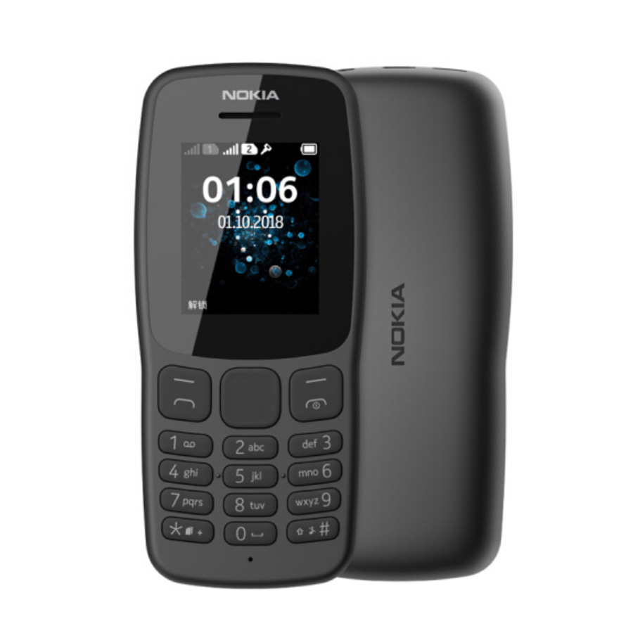 Foto 2 pulgar | Teléfono Con Botón Nokia 106 2g Dual Sim, 72 Horas De Tiempo De Espera - Venta Internacional.