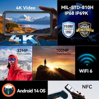 Foto 6 | Celular Cubot Kingkong X Rugged 5G 16 GB 256 GB