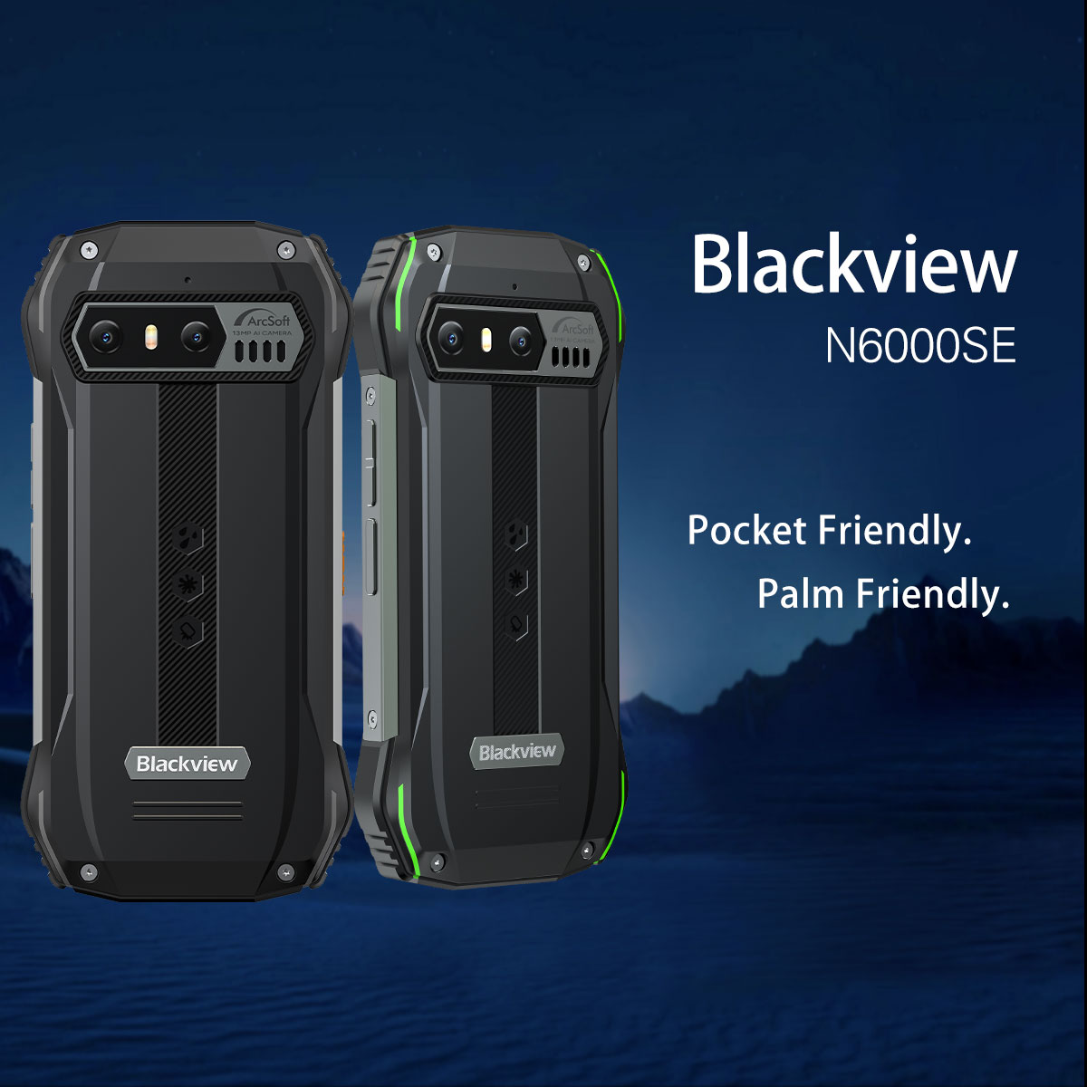 Foto 2 | Smartphone Blackview N6000se 4g Mini Rugged 4.3 Pulgadas 12 Gb+128 Gb - Venta Internacional