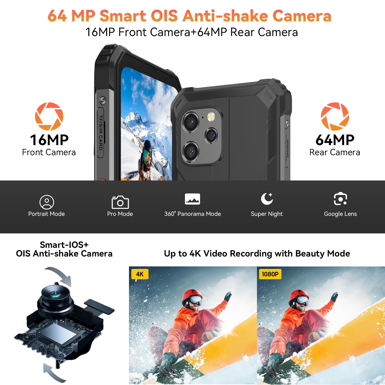 Foto 6 | Smartphone Blackview Bv8900pro Rugged 16 gb+256 gb Android 13 - Venta Internacional