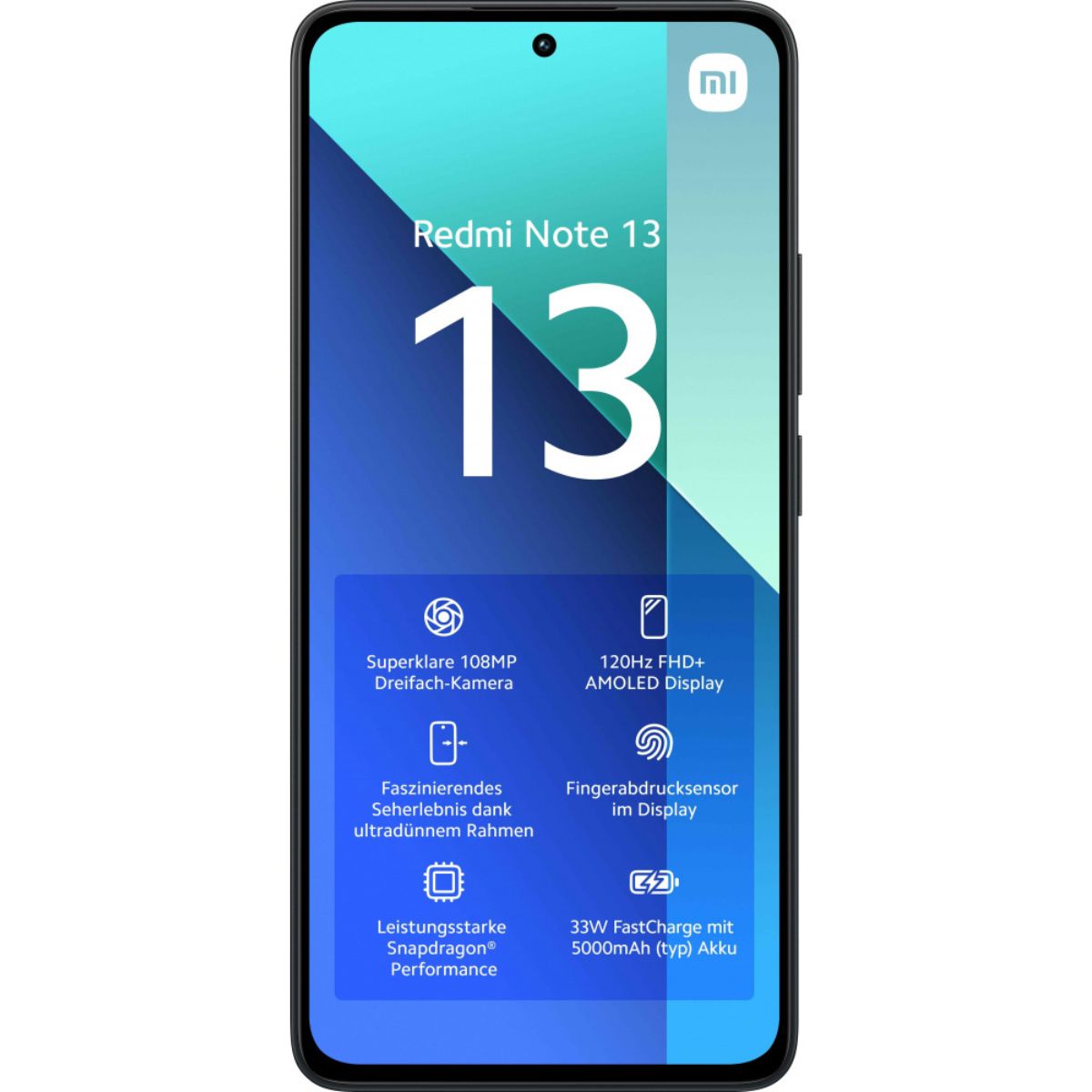 Foto 4 pulgar | Smartphone Xiaomi Redmi Note 13, 6.67'' Dual Sim 256 gb 8 gb Ram Negro Medianoche