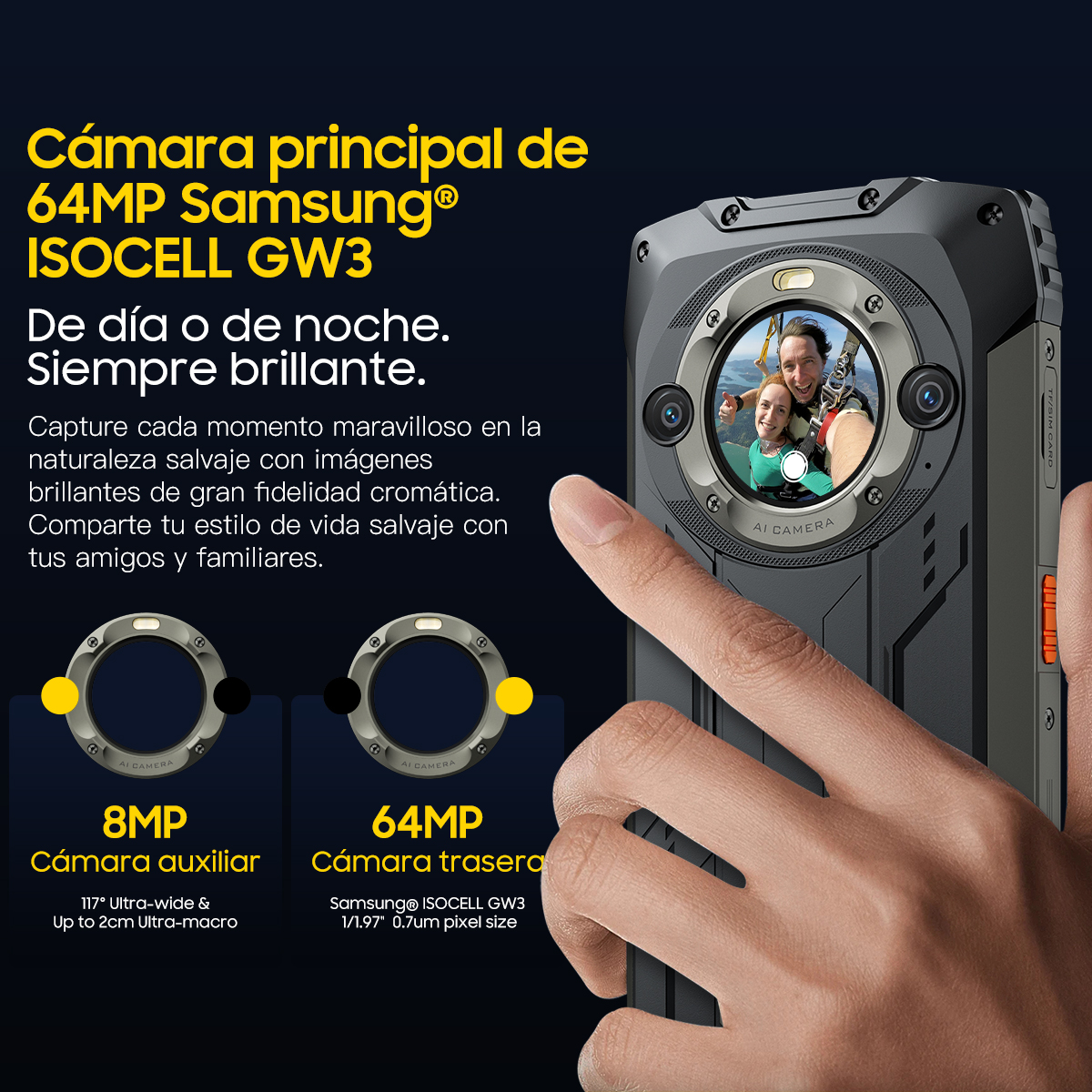 Foto 5 pulgar | Smartphone Blackview Bv9300 Pro 24 Gb Ram 256 Gb Rom 6.7 Pulgadas