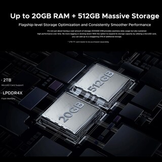 Foto 4 | Smartphone Doogee S118 4G Rugged Desbloqueado 20 GB + 512 GB Android 14 - Venta Internacional