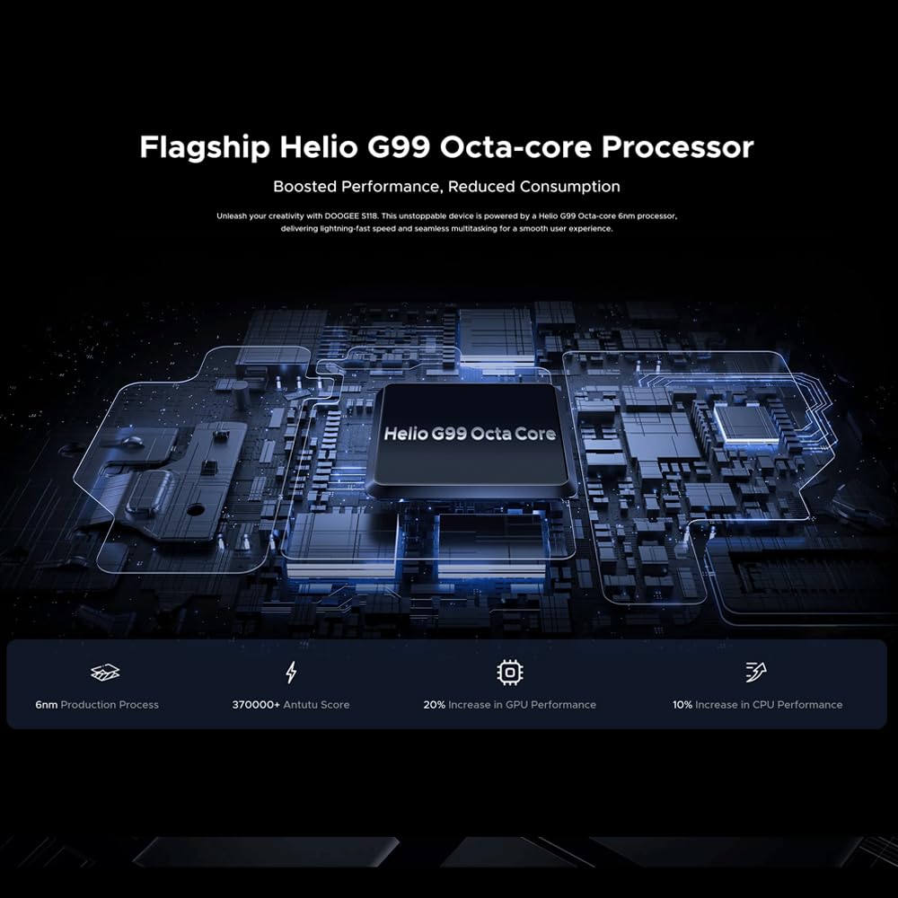 Foto 6 pulgar | Smartphone Doogee S118 4G Rugged Desbloqueado 20 GB + 512 GB Android 14 - Venta Internacional