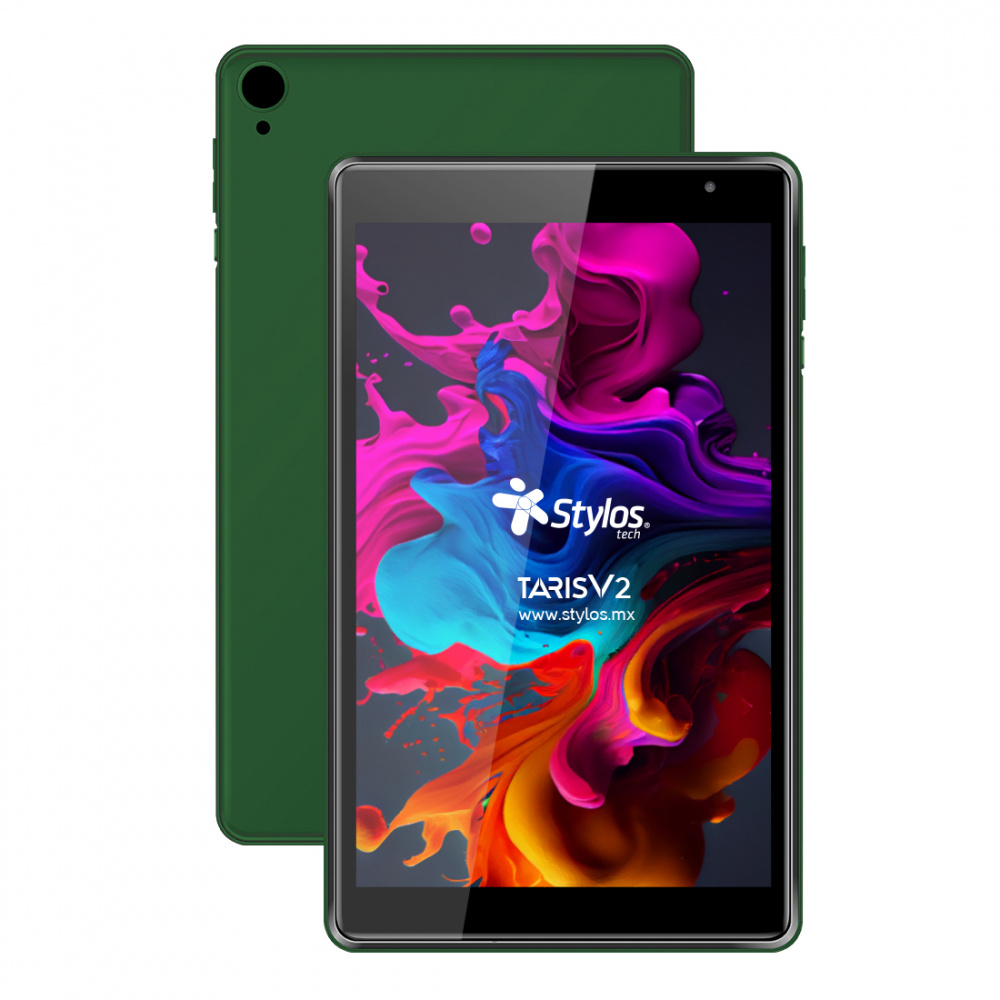 Foto 2 pulgar | Tablet Stylos Taris V2 8'' 32gb Android 11 Verde