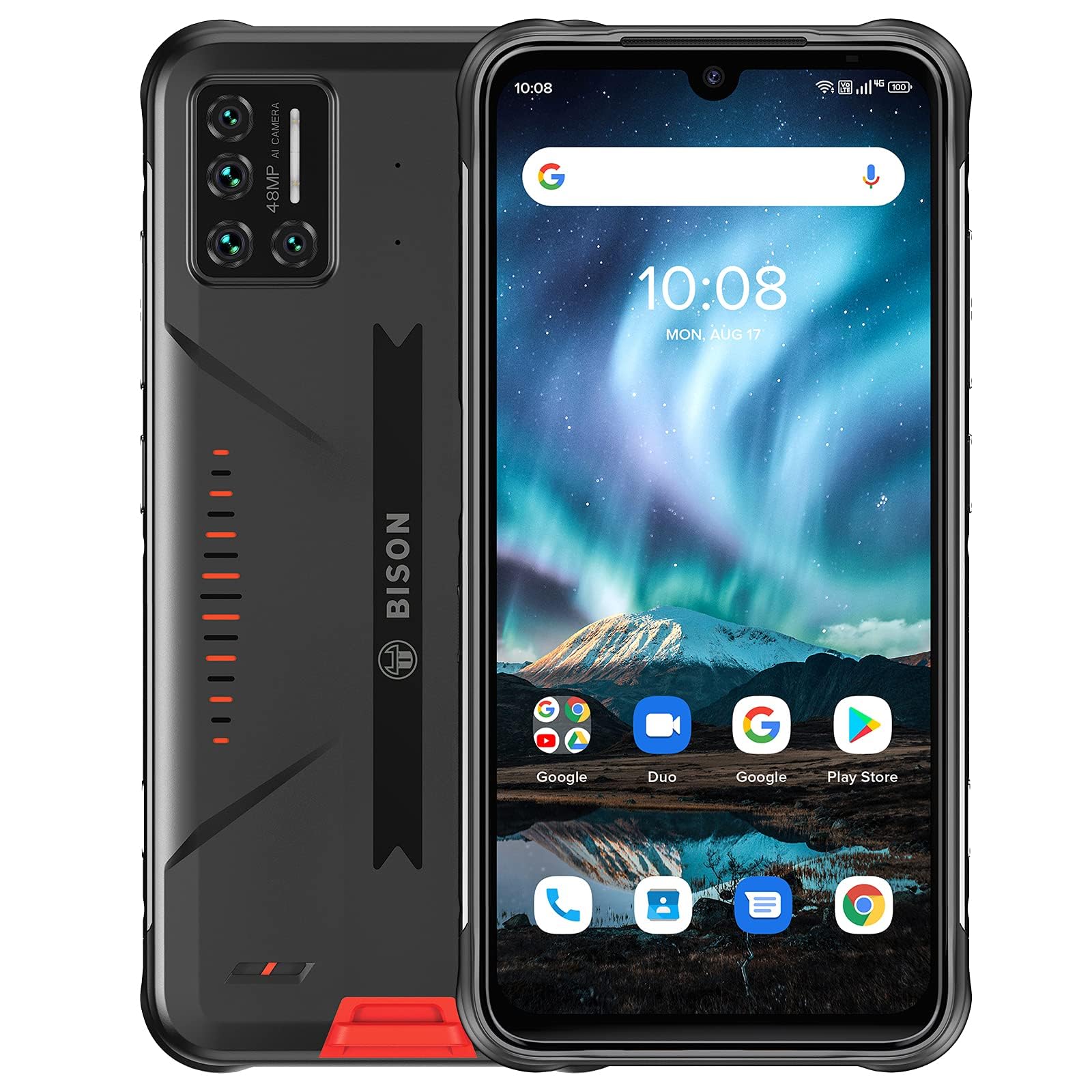 Foto 2 pulgar | Smartphone Umidigi Bison Rugged De 6 Gb De Ram Y 128 Gb De Rom, Naranja - Venta Internacional.