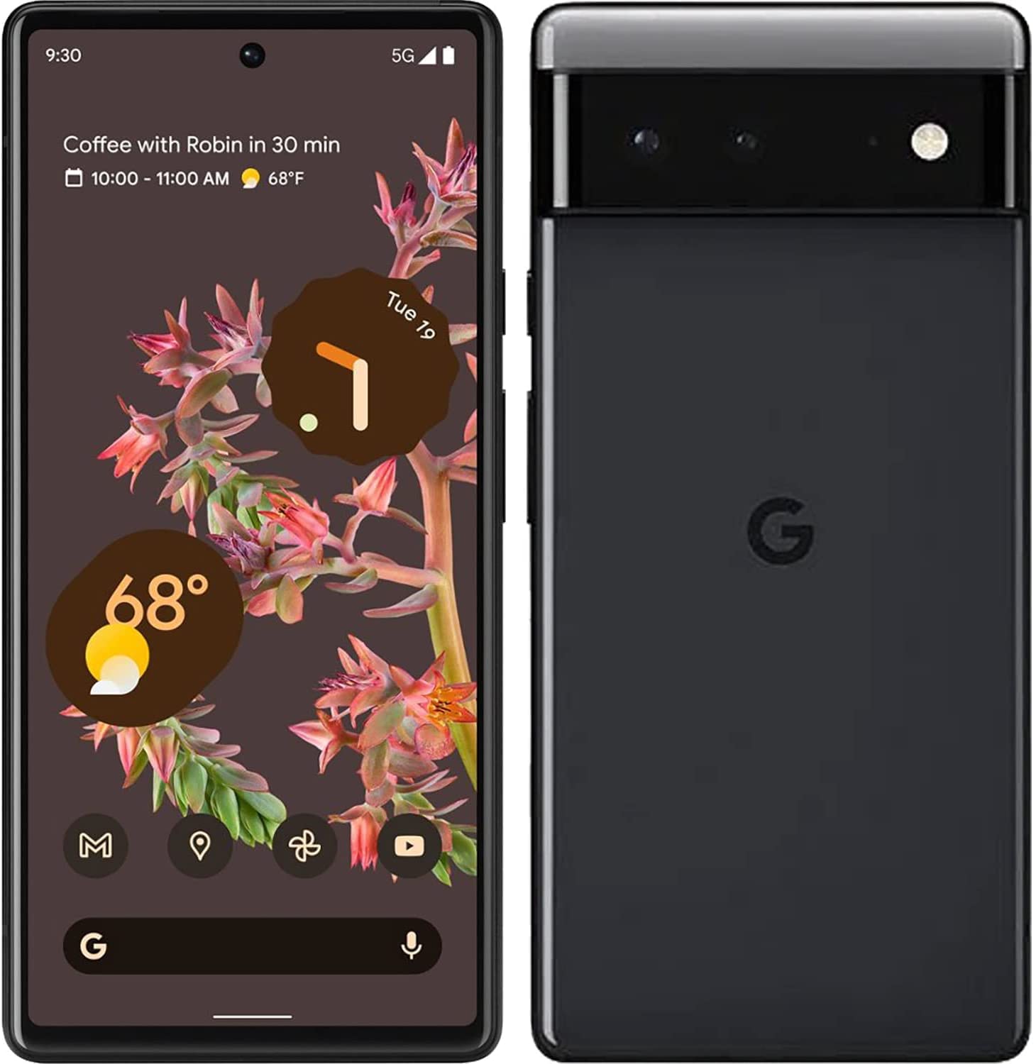 Smartphone Google Pixel 6 5g 128gb Desbloqueado Stormy Black - Venta Internacional.