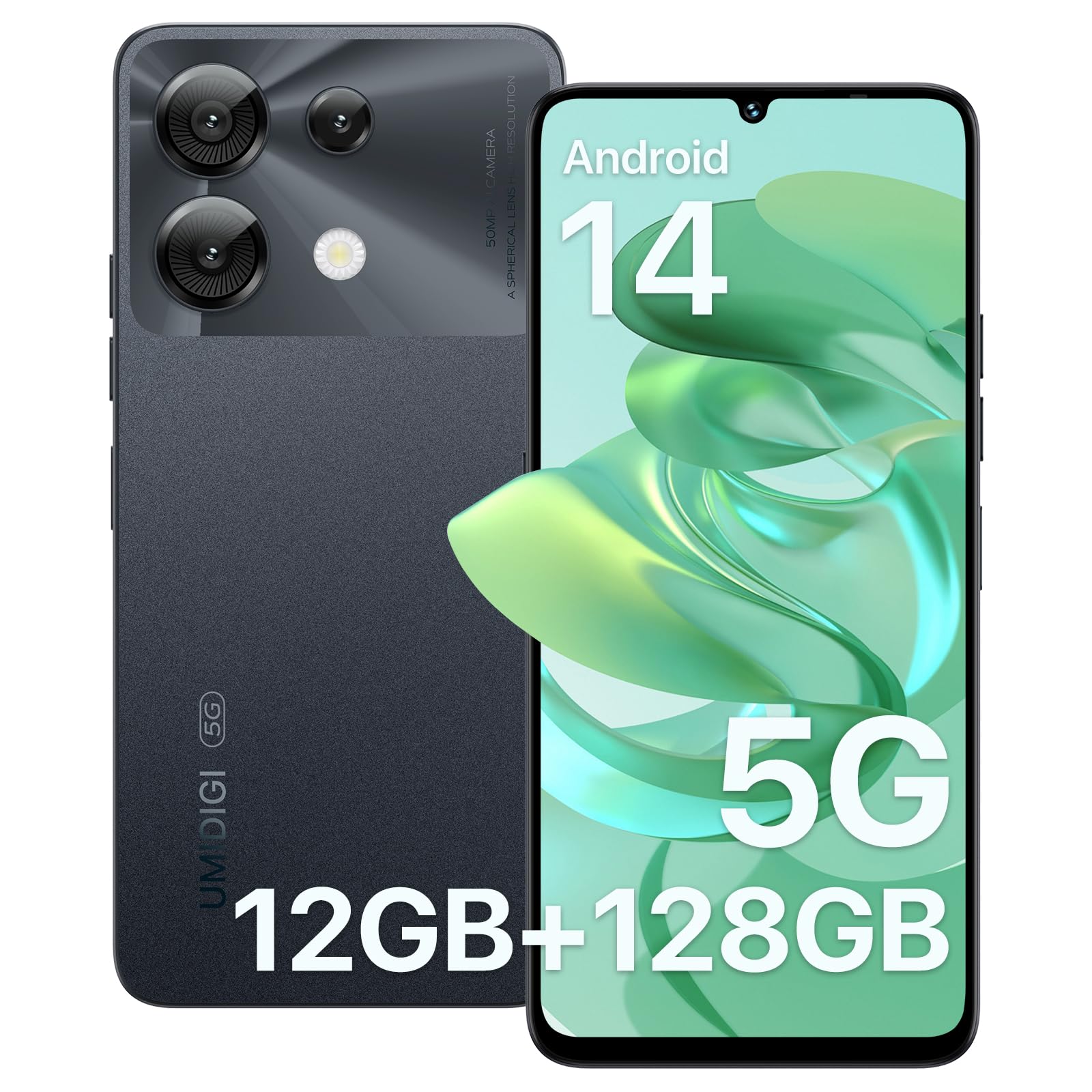 Foto 2 pulgar | Teléfono Celular Umidigi G9 5g 12gb Ram 128gb Rom 5000mah Android 14 - Venta Internacional.