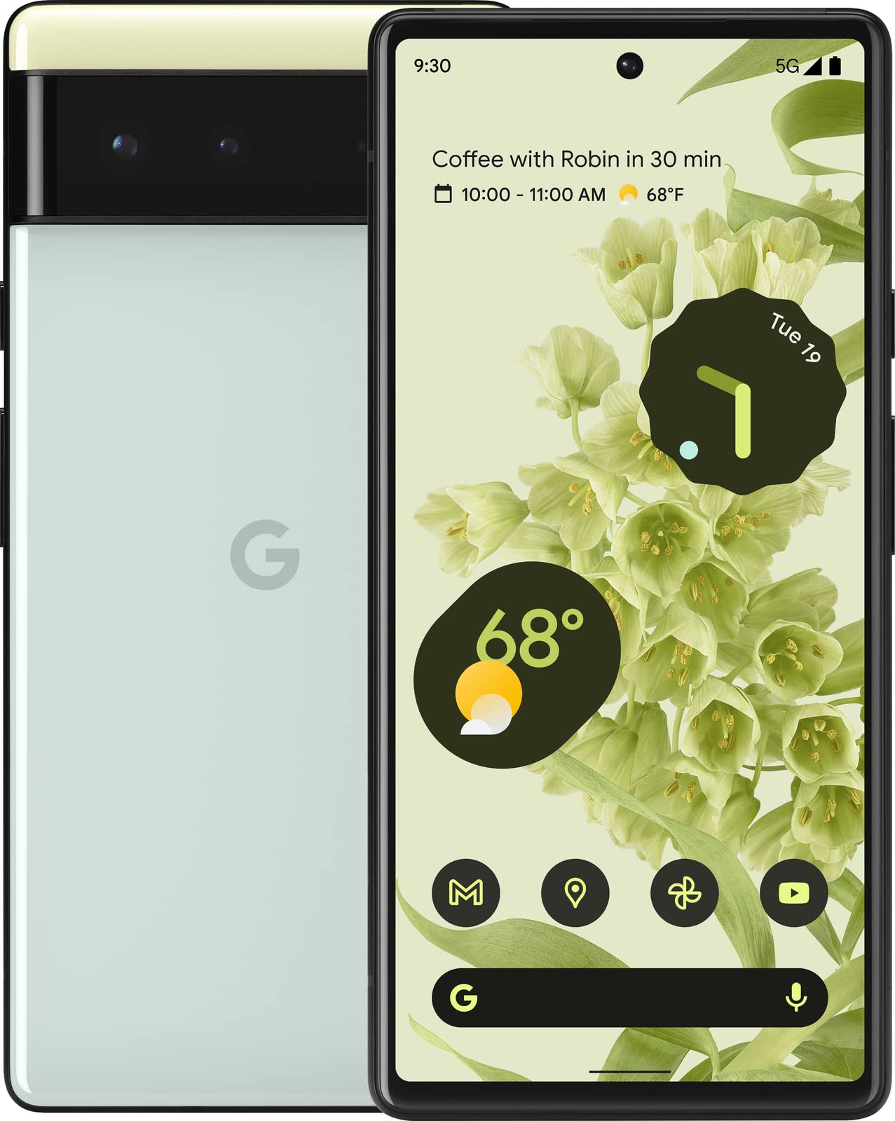 Smartphone Google Pixel 6 5g 128gb Desbloqueado Tipo Seafoam - Venta Internacional. $8,808