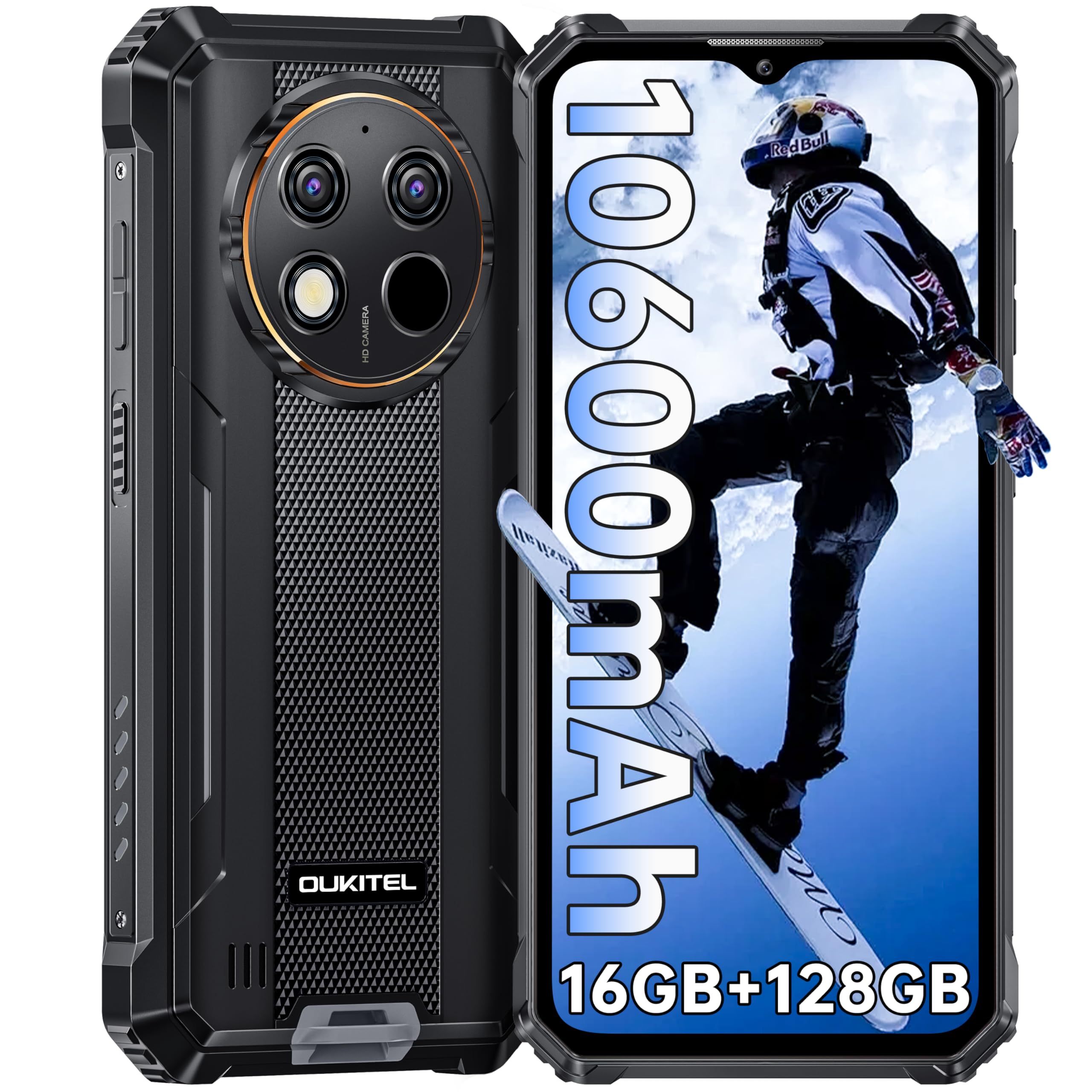 Smartphone Oukitel Wp28s Robusto Y Desbloqueado de 16 Gb/128 Gb Android 14 - Venta Internacional