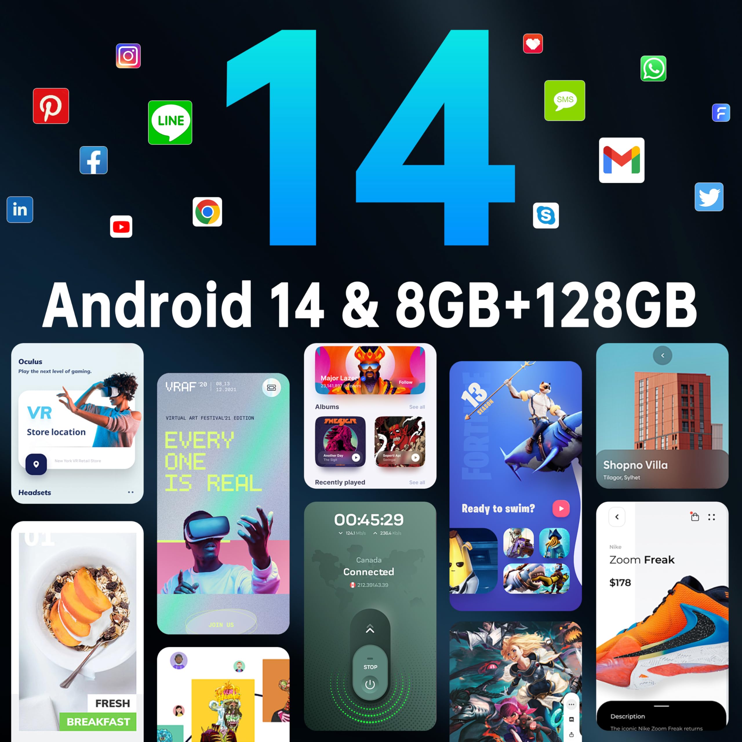 Foto 4 pulgar | Smartphone Oukitel Wp28s Rugged Android 14 16 Gb 128 Gb 1 Tb - Venta Internacional