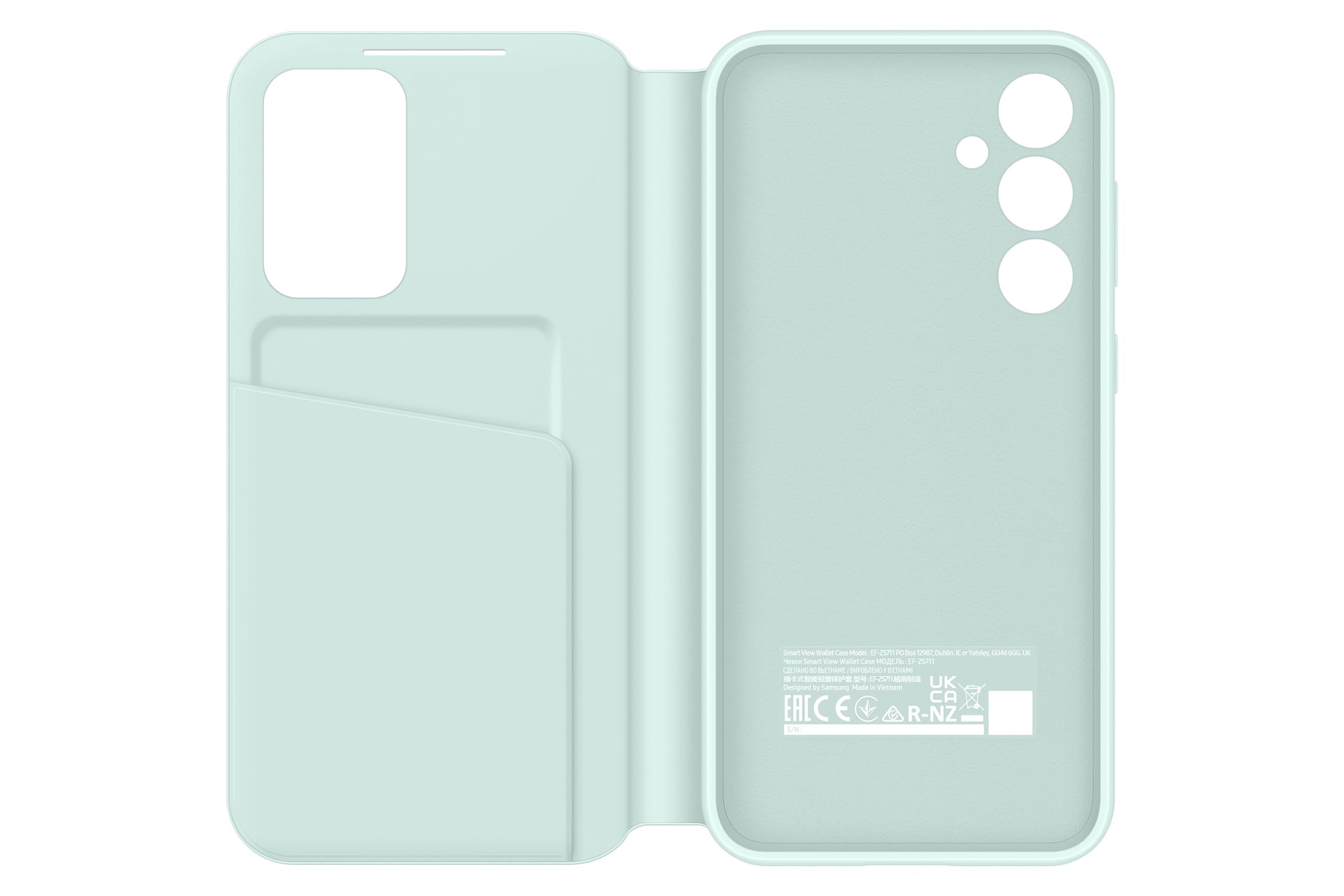 Foto 3 pulgar | Funda De Teléfono S-view Wallet Para Samsung Galaxy S23 Fe - Venta Internacional.