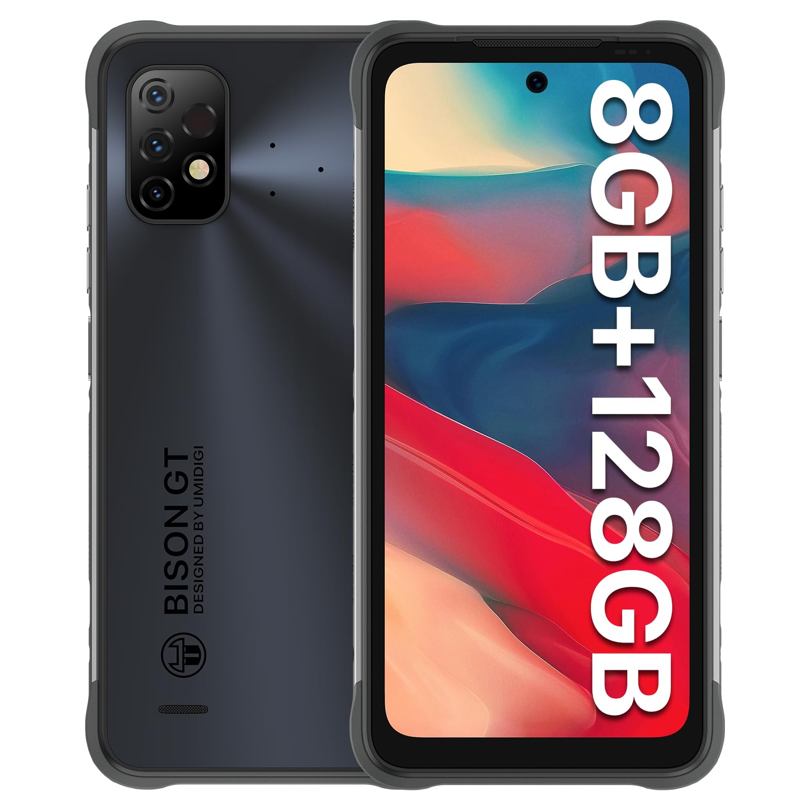 Foto 1 | Smartphone Umidigi Rugged Bison Gt2 De 8 Gb+128 Gb Android 12 - Venta Internacional