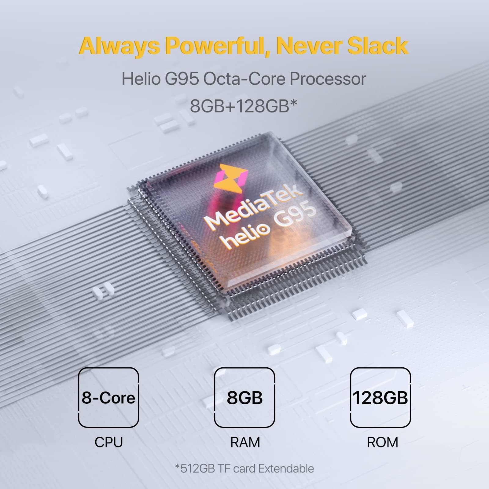 Foto 2 | Smartphone Umidigi Rugged Bison Gt2 De 8 Gb+128 Gb Android 12 - Venta Internacional