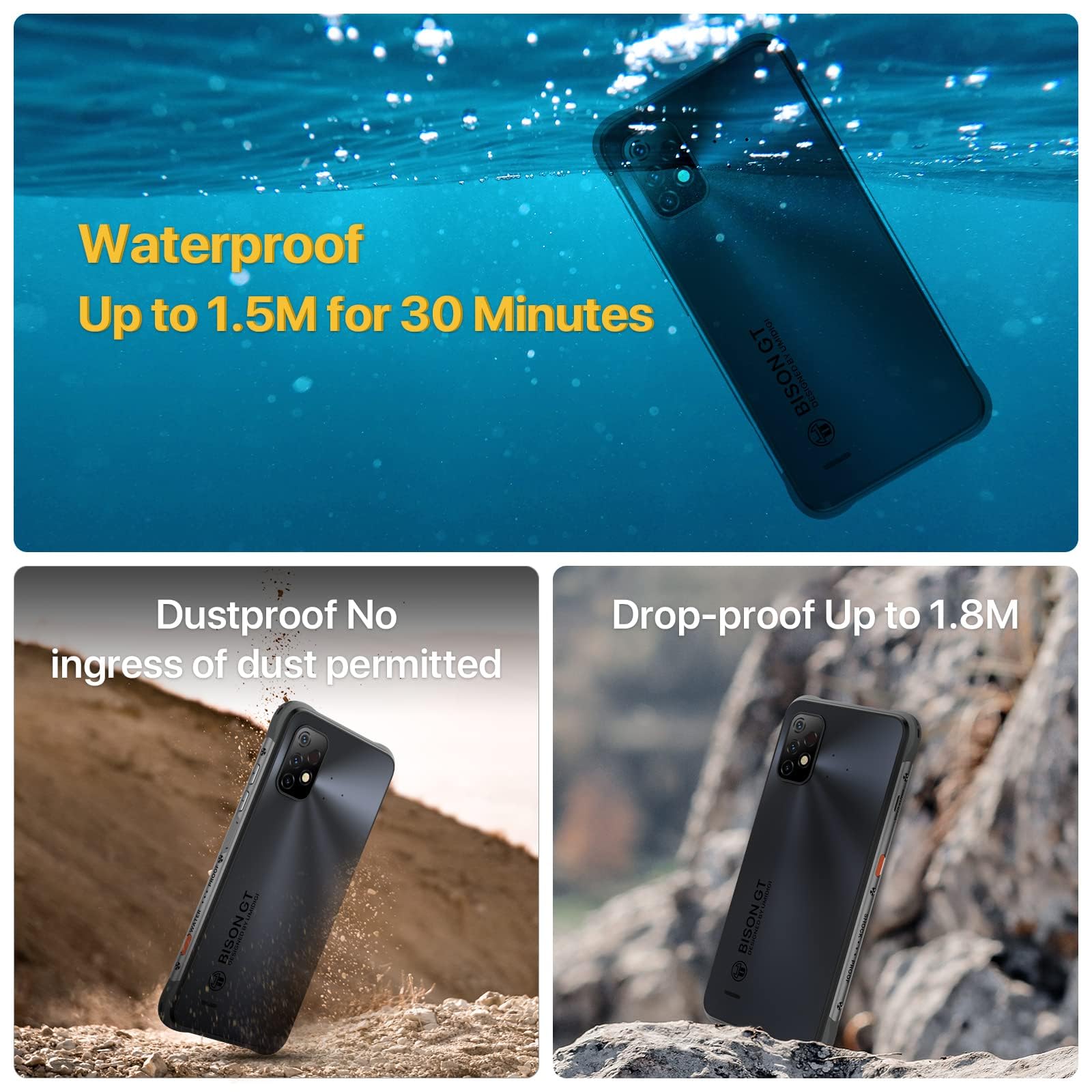 Foto 5 pulgar | Smartphone Umidigi Rugged Bison Gt2 De 8 Gb+128 Gb Android 12 - Venta Internacional