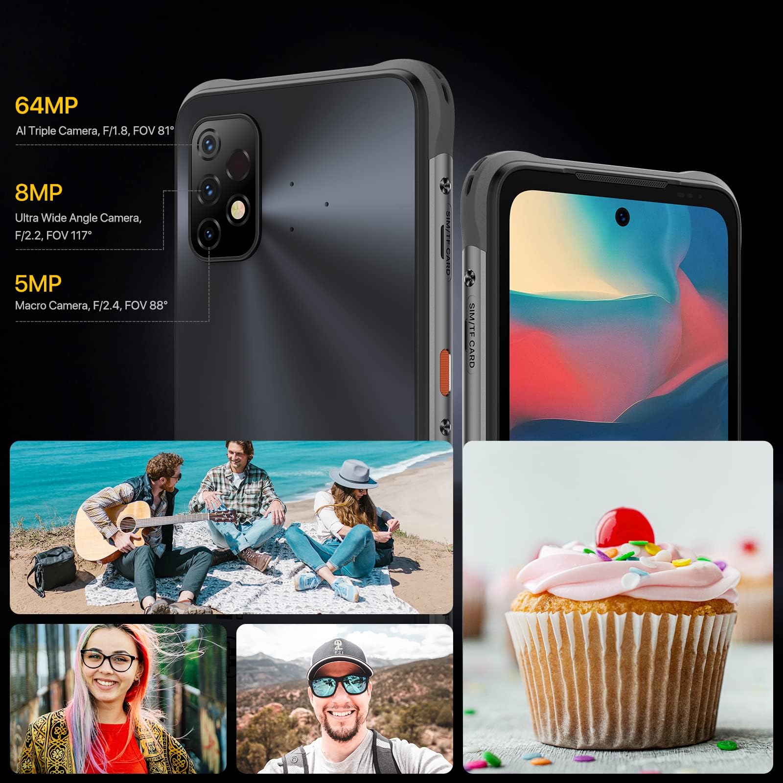 Foto 8 pulgar | Smartphone Umidigi Rugged Bison Gt2 De 8 Gb+128 Gb Android 12 - Venta Internacional