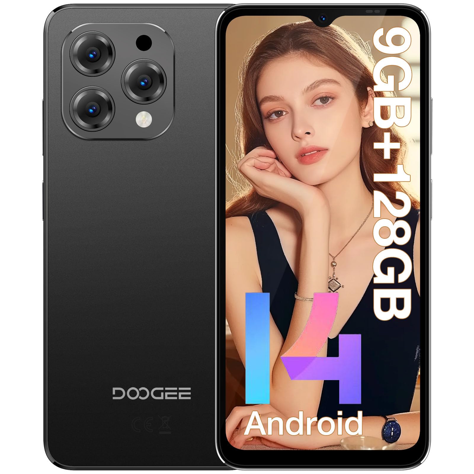 Foto 2 pulgar | Celular Doogee N55 9gb 128gb Desbloqueado-Venta Internacional