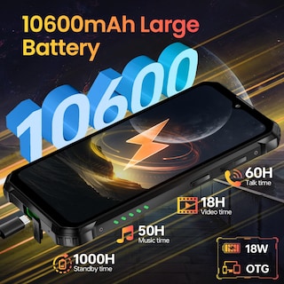 Foto 2 | Smartphone Oukitel Wp28e Cámara Robusta De 6.52 Pulgadas, 64 Gb Rom De 13 Mp - Venta Internacional.