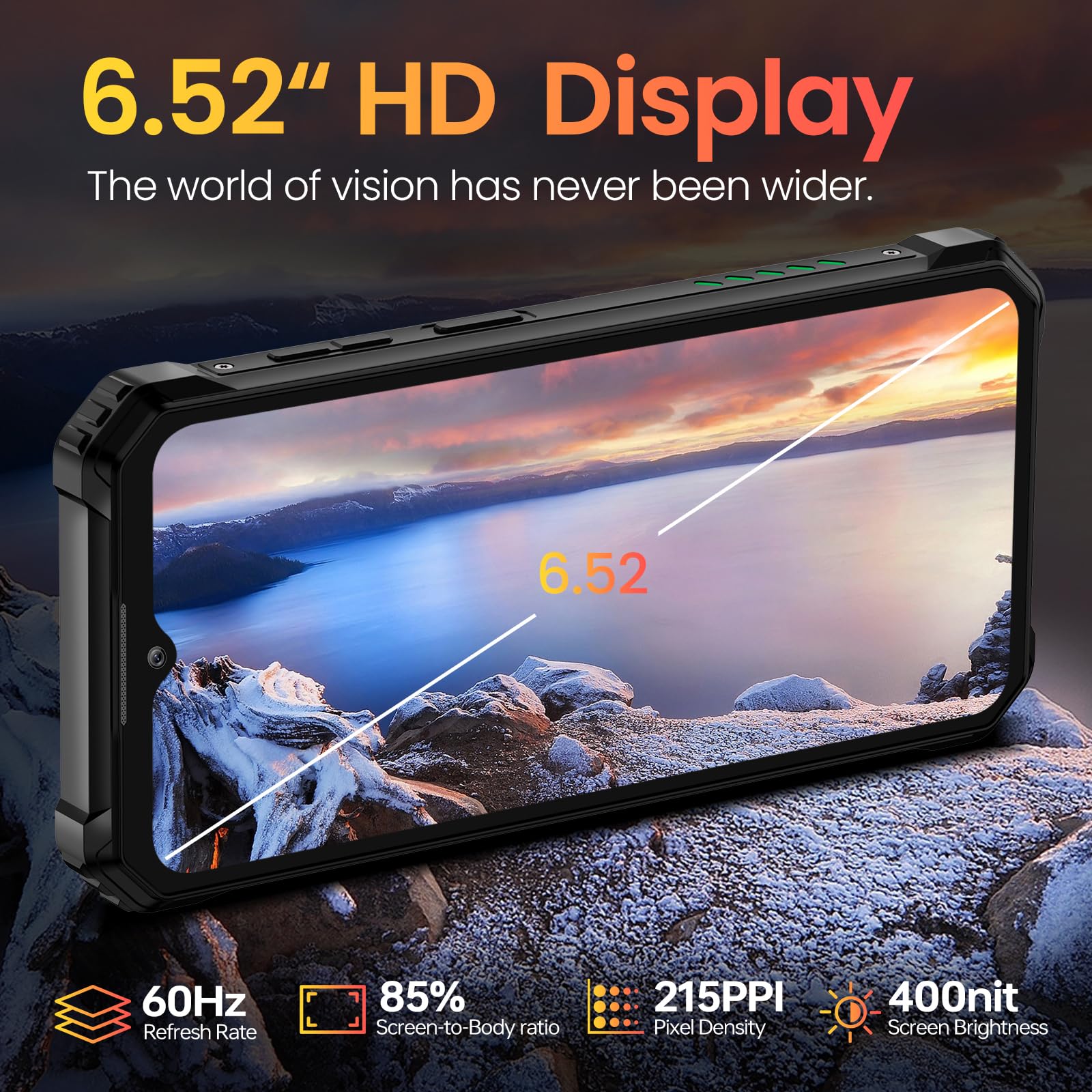 Foto 4 pulgar | Smartphone Oukitel Wp28e Cámara Robusta De 6.52 Pulgadas, 64 Gb Rom De 13 Mp - Venta Internacional.