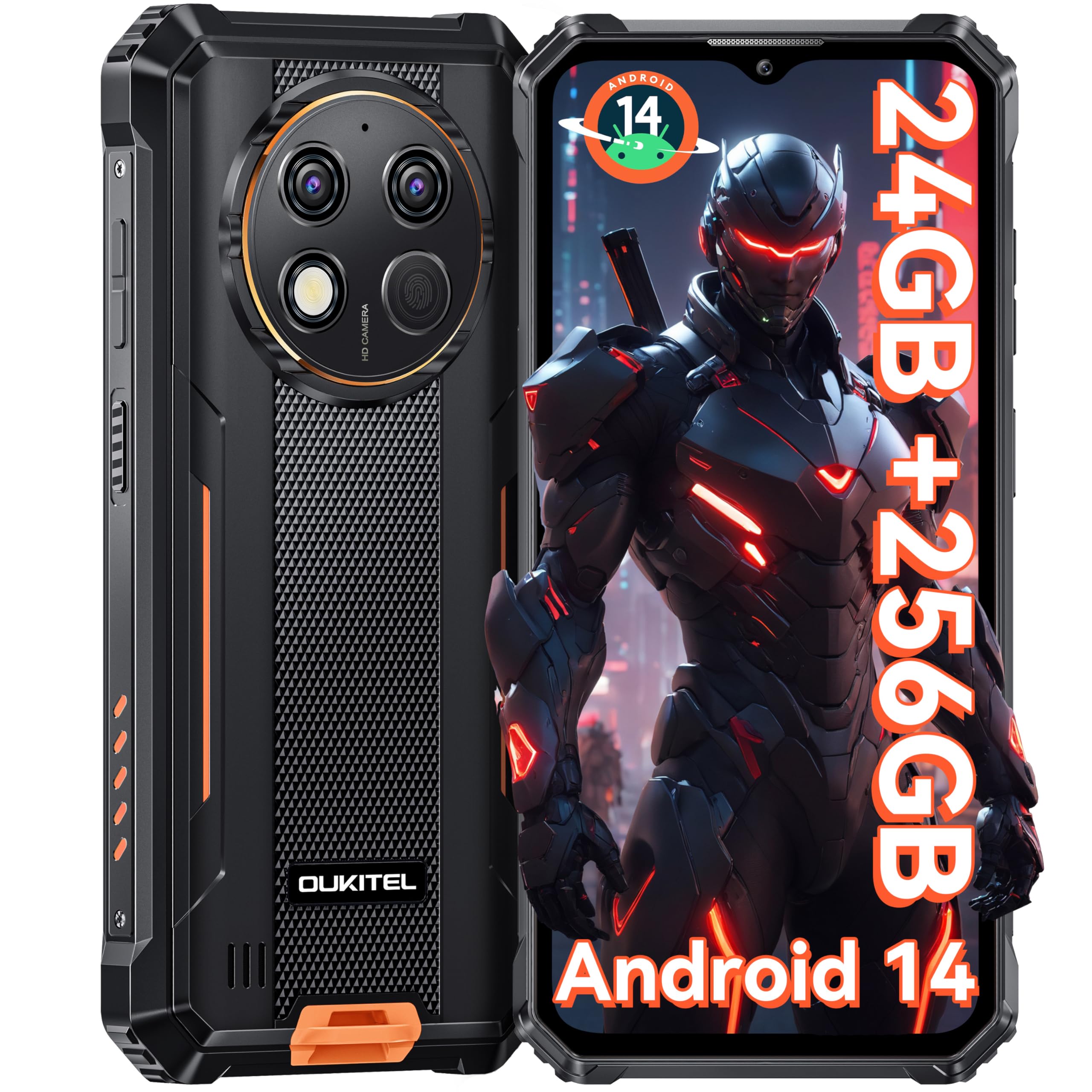 Foto 1 | Smartphone Oukitel G1 Rugged Desbloqueado de 24 Gb+256 Gb/1 Tb Android 14 - Venta Internacional