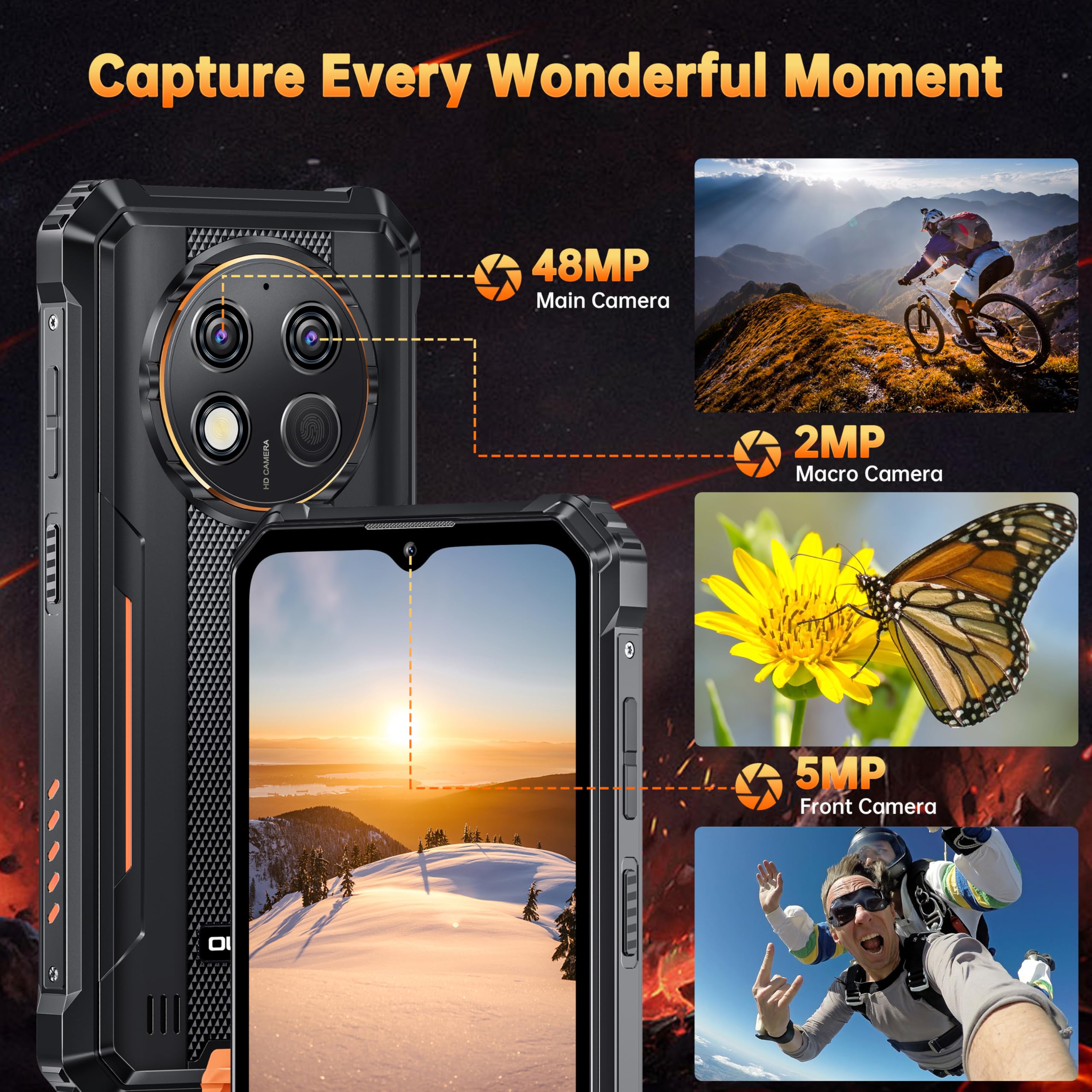 Foto 7 pulgar | Smartphone Oukitel G1 Rugged Desbloqueado de 24 Gb+256 Gb/1 Tb Android 14 - Venta Internacional