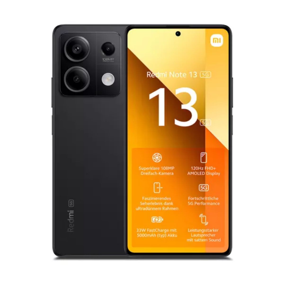 Foto 2 | Xiaomi Redmi Note 13 8 GB 256 GB Negro