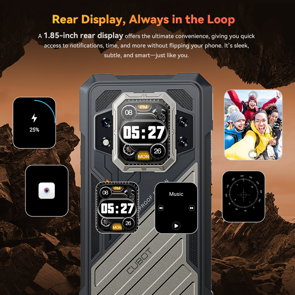 Foto 7 pulgar | Smartphone Cubot Kingkong X Pro 5G 12 GB RAM 256 GB ROM 10200 M - Venta Internacional
