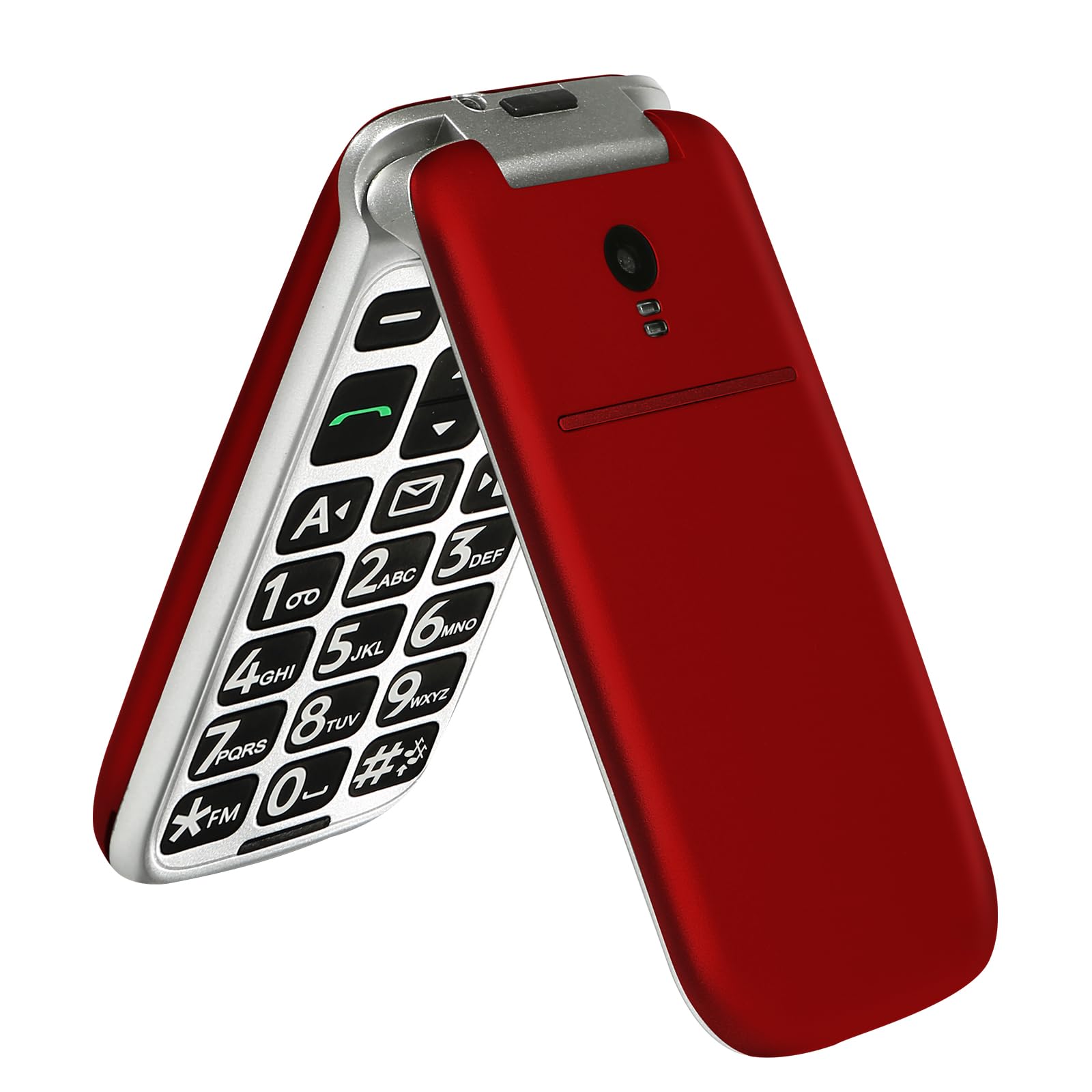 Foto 2 pulgar | Teléfono Plegable Artfone G3 4G Volte Rojo Desbloqueado - Venta Internacional