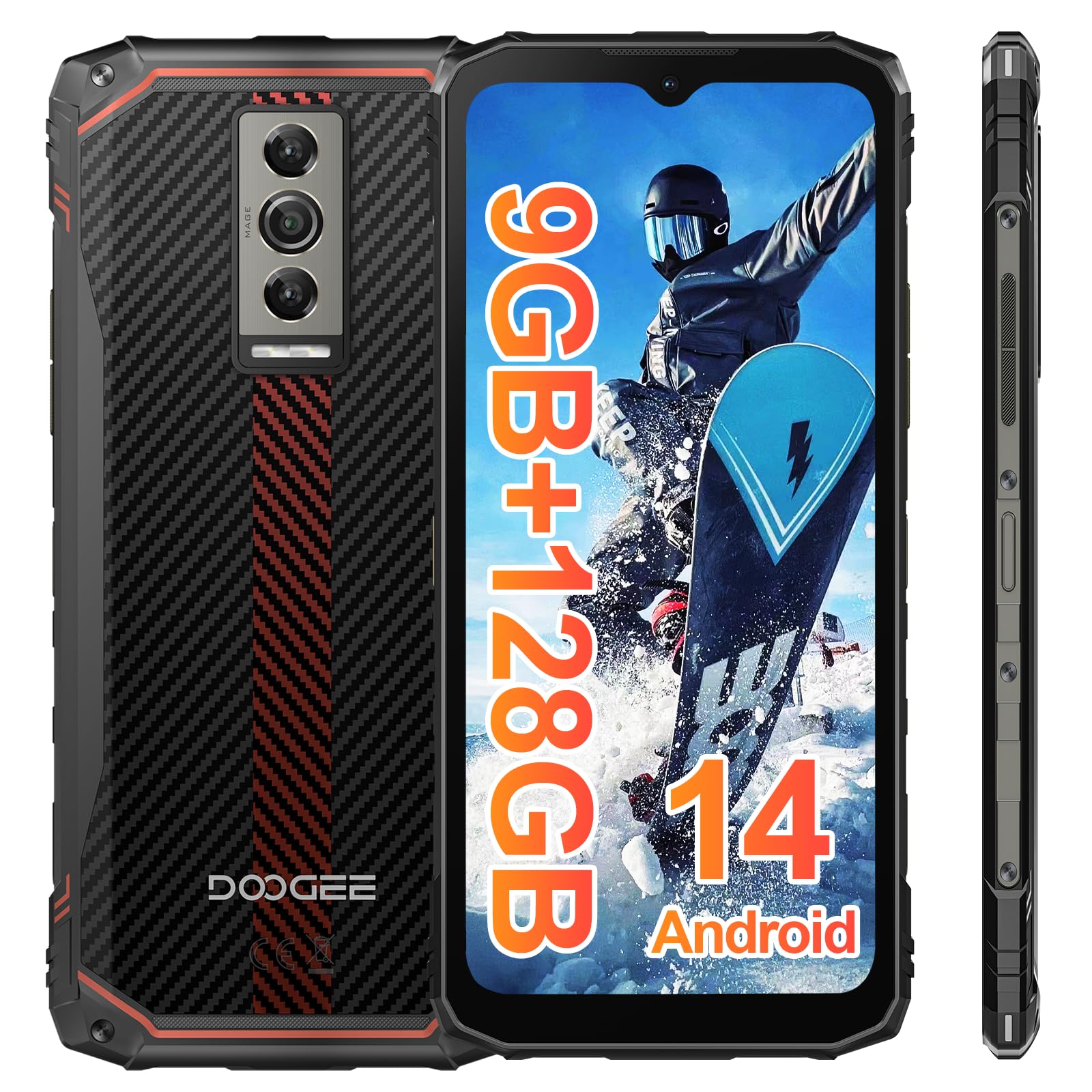 Foto 2 pulgar | Smartphone Robusto Doogee Blade 10 Desbloqueado  14.9 Gb+128 Gb/tf 2 Tb - Venta Internacional