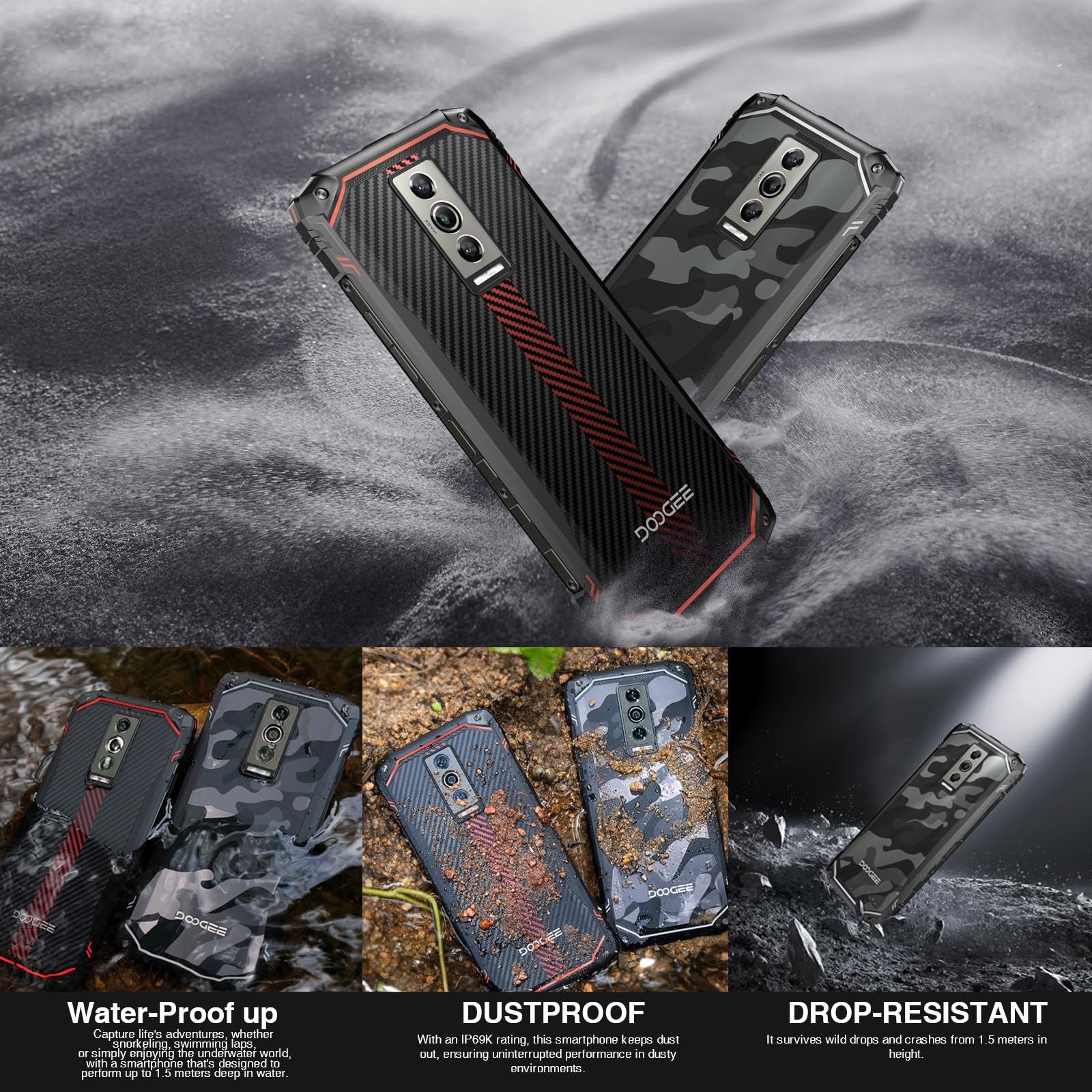 Foto 8 pulgar | Smartphone Robusto Doogee Blade 10 Desbloqueado  14.9 Gb+128 Gb/tf 2 Tb - Venta Internacional
