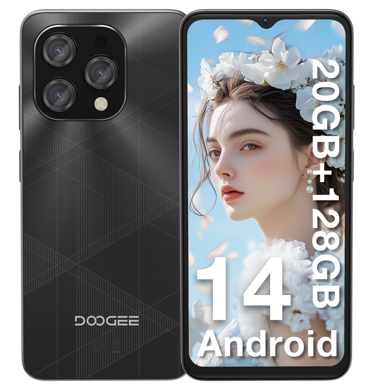 Foto 1 | Teléfono Móvil Doogee N55 Plus Android 14 20gb+128gb/tf 1tb 6.56'' - Venta Internacional