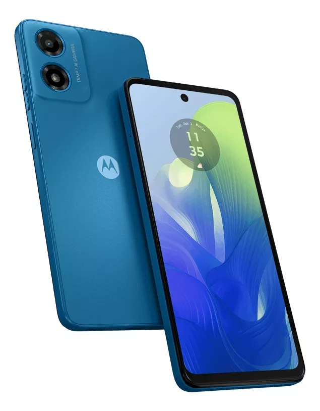 Foto 2 pulgar | Motorola Moto G04s Azul De 128 Gb, 4 Gb