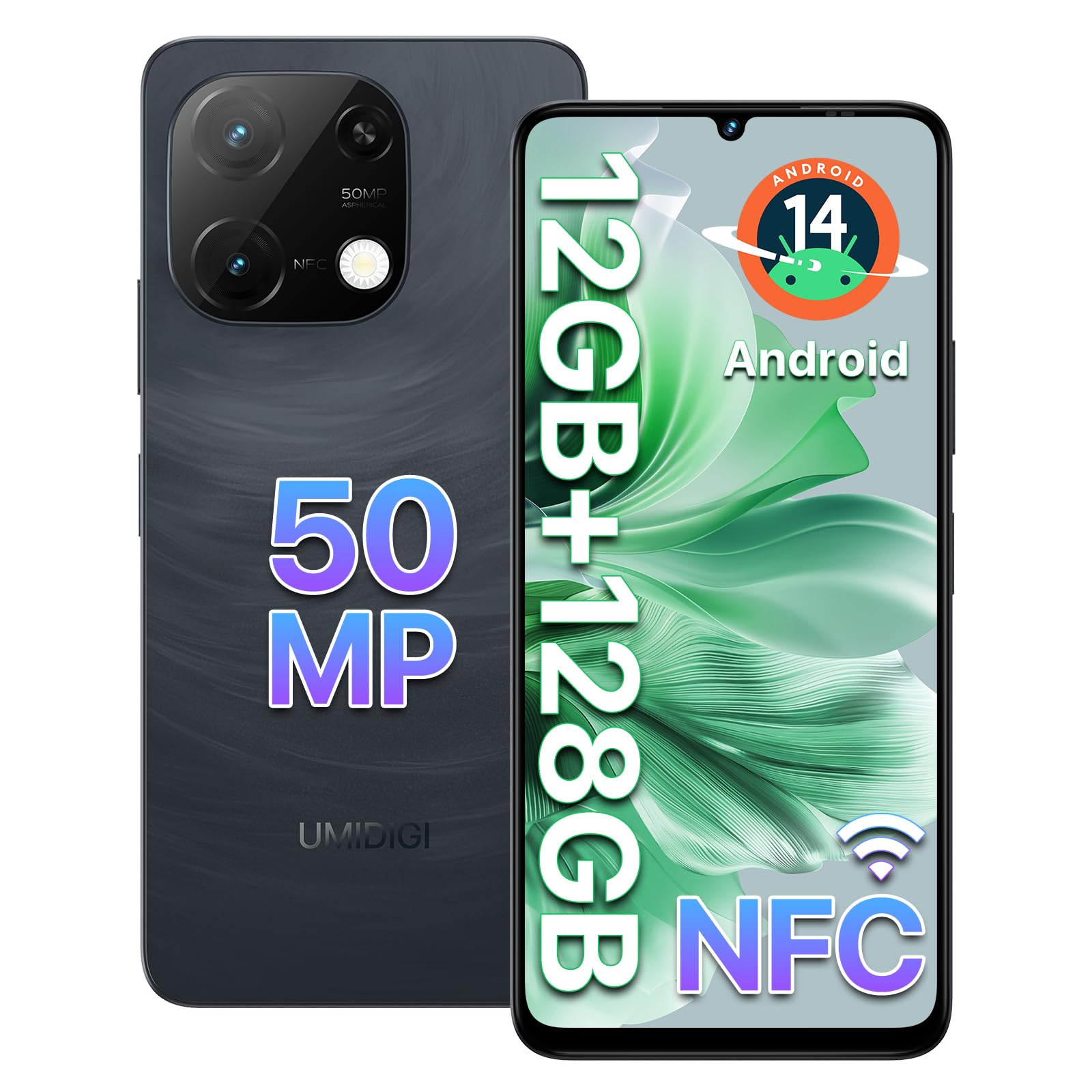 Foto 2 pulgar | Smartphone Umidigi G9C Android 14 12 GB RAM 128 Gb ROM Cámara 50 Mp - Venta Internacional