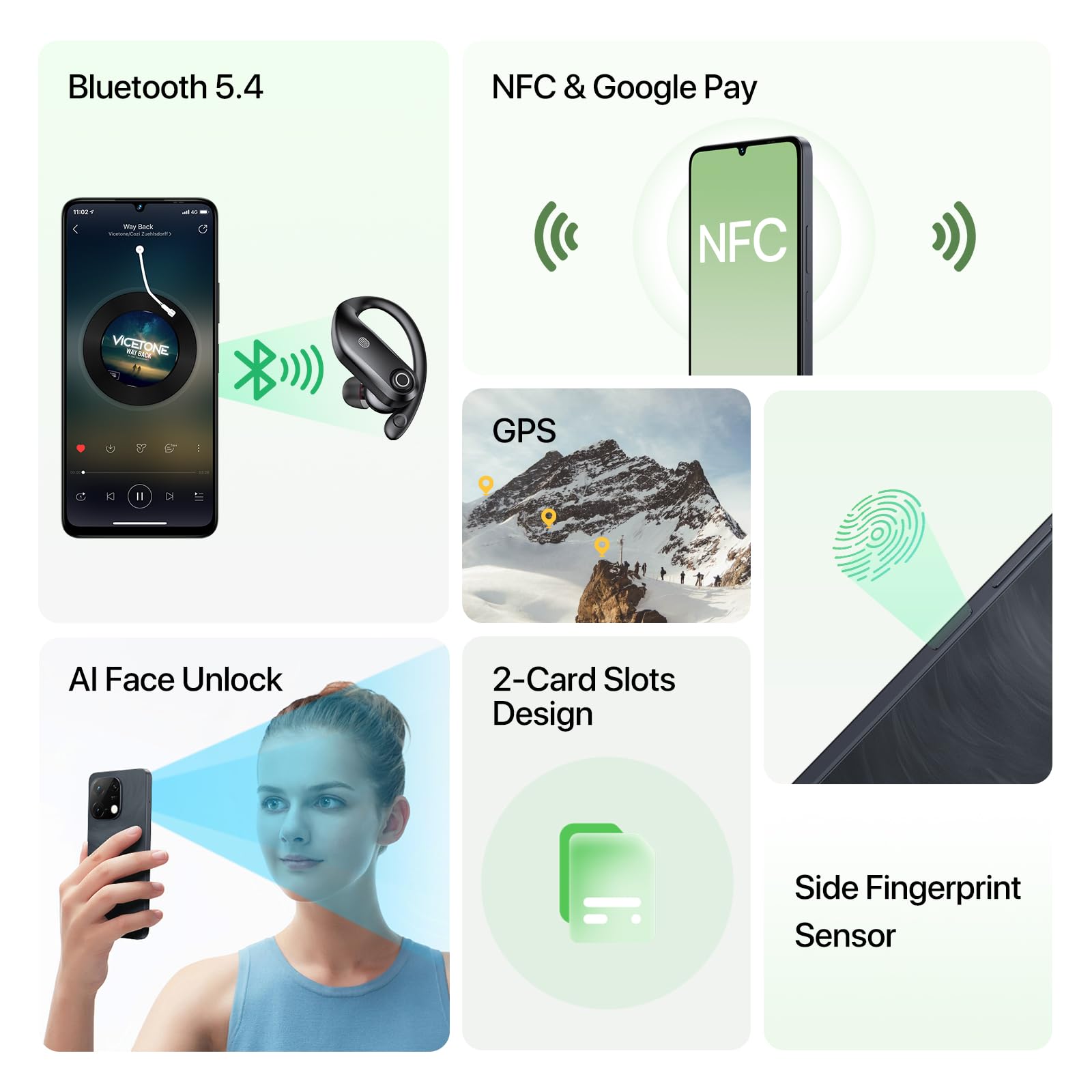 Foto 4 pulgar | Smartphone Umidigi G9C Android 14 12 GB RAM 128 Gb ROM Cámara 50 Mp - Venta Internacional
