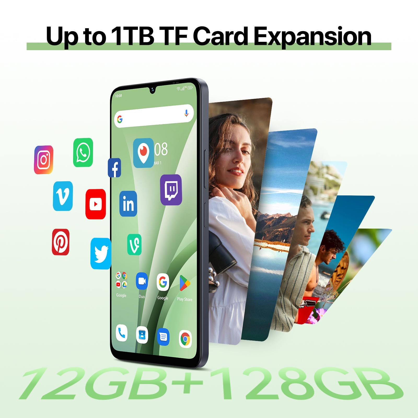 Foto 8 pulgar | Smartphone Umidigi G9C Android 14 12 GB RAM 128 Gb ROM Cámara 50 Mp - Venta Internacional