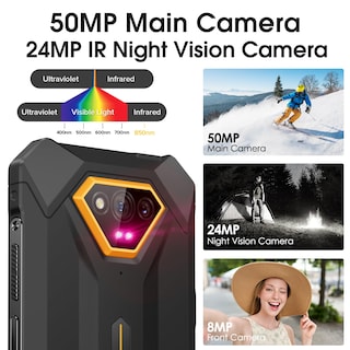 Foto 2 | Celular Ulefone Armor X13 de 12 Gb Ram Negro Desbloqueado-Venta Internacional