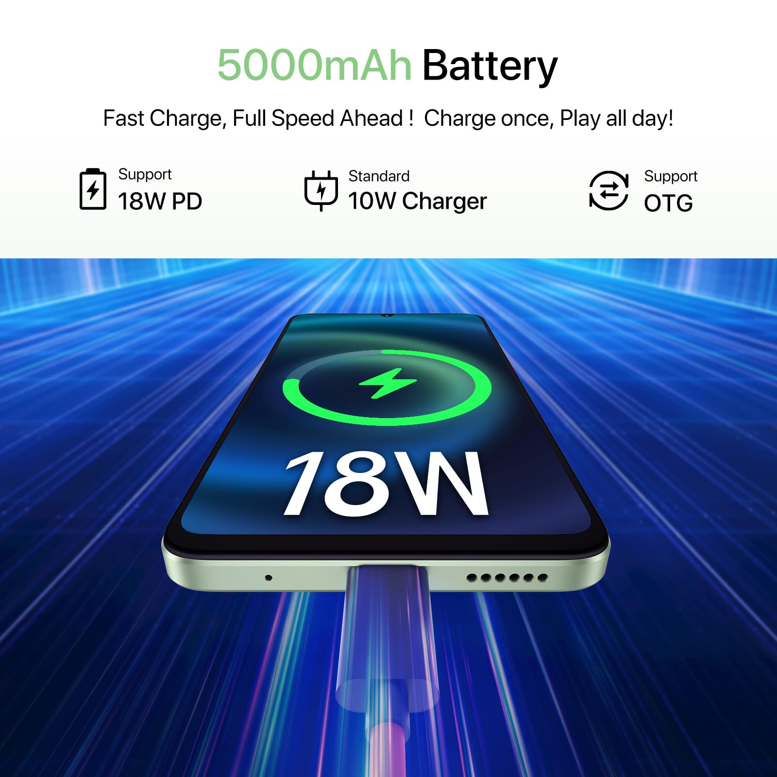 Foto 7 | Smartphone Umidigi G9T 128 GB/1 TB Android 14 Desbloqueado 4G - Venta Internacional