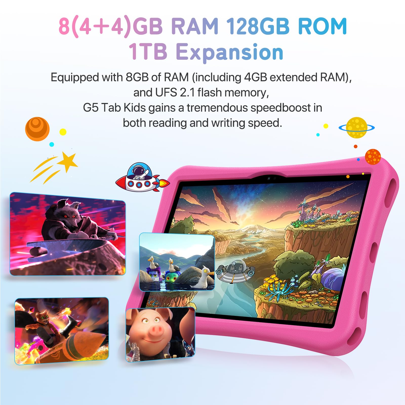 Foto 7 | Tablet Umidigi Rosa de 10.1" 4Gb Ram-Venta Internacional