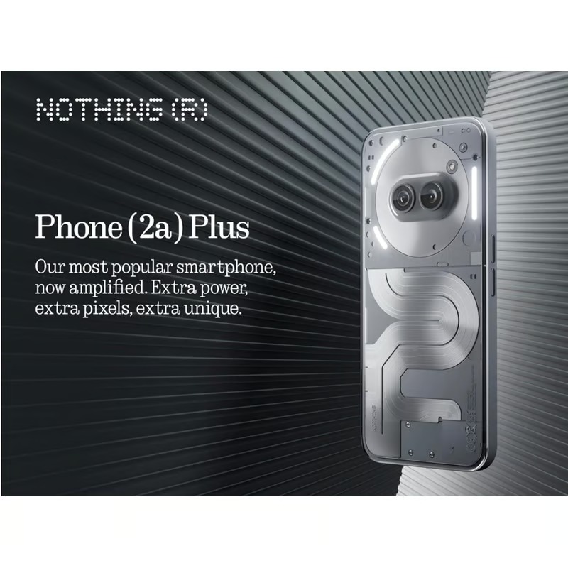 Foto 3 pulgar | Celular Nothing 2A Plus Dual Sim 256 GB 12 GB RAM Negro