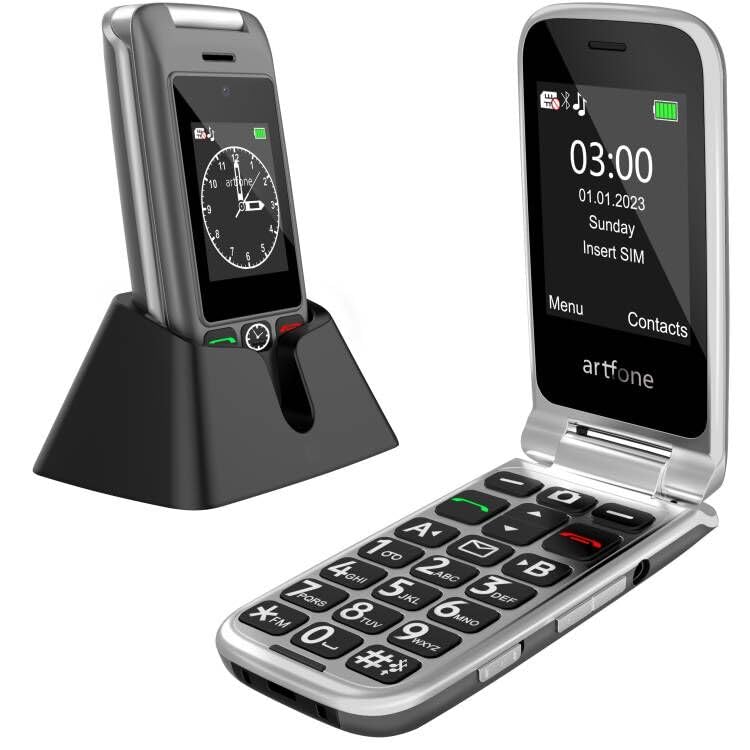 Teléfono Plegable Artfone Flagship Store G6 4G VoLTE para Personas Mayores - Venta Internacional