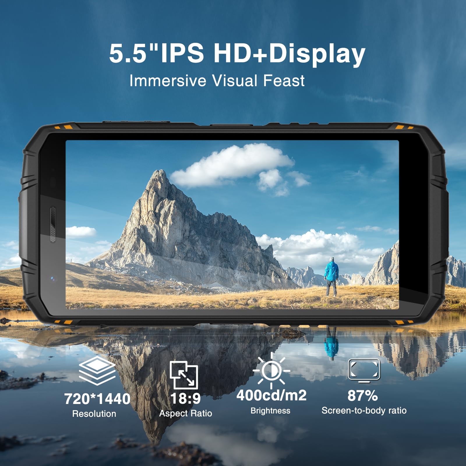 Foto 7 pulgar | Smartphone Doogee S41 Max Rugged 2024 16 Gb + 256 Gb/sd 1 Tb - Venta Internacional.